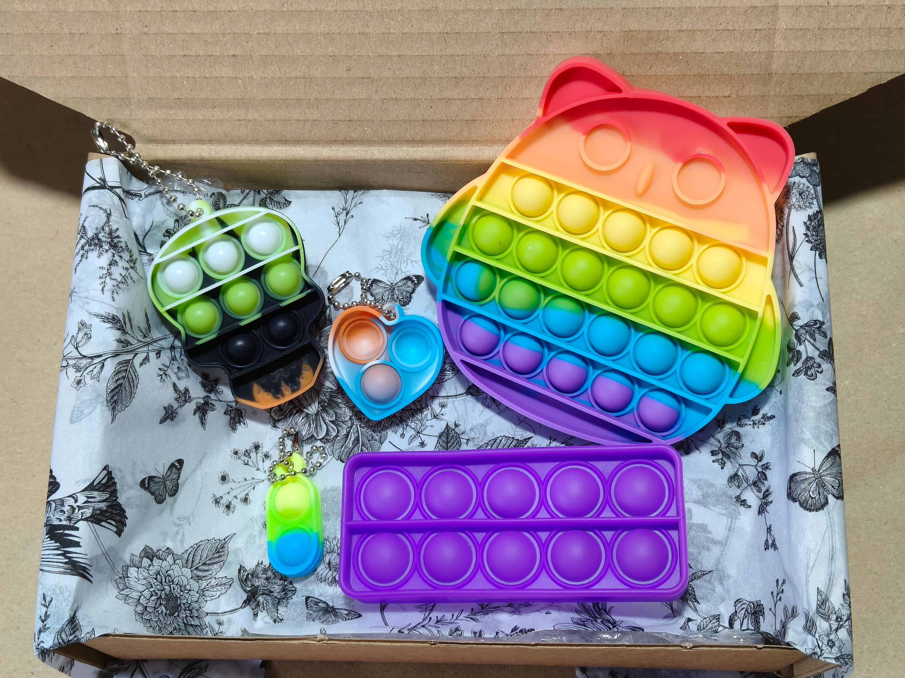 Surprise Popit Selection Pack - Fidget Toys - Mixed Sizes