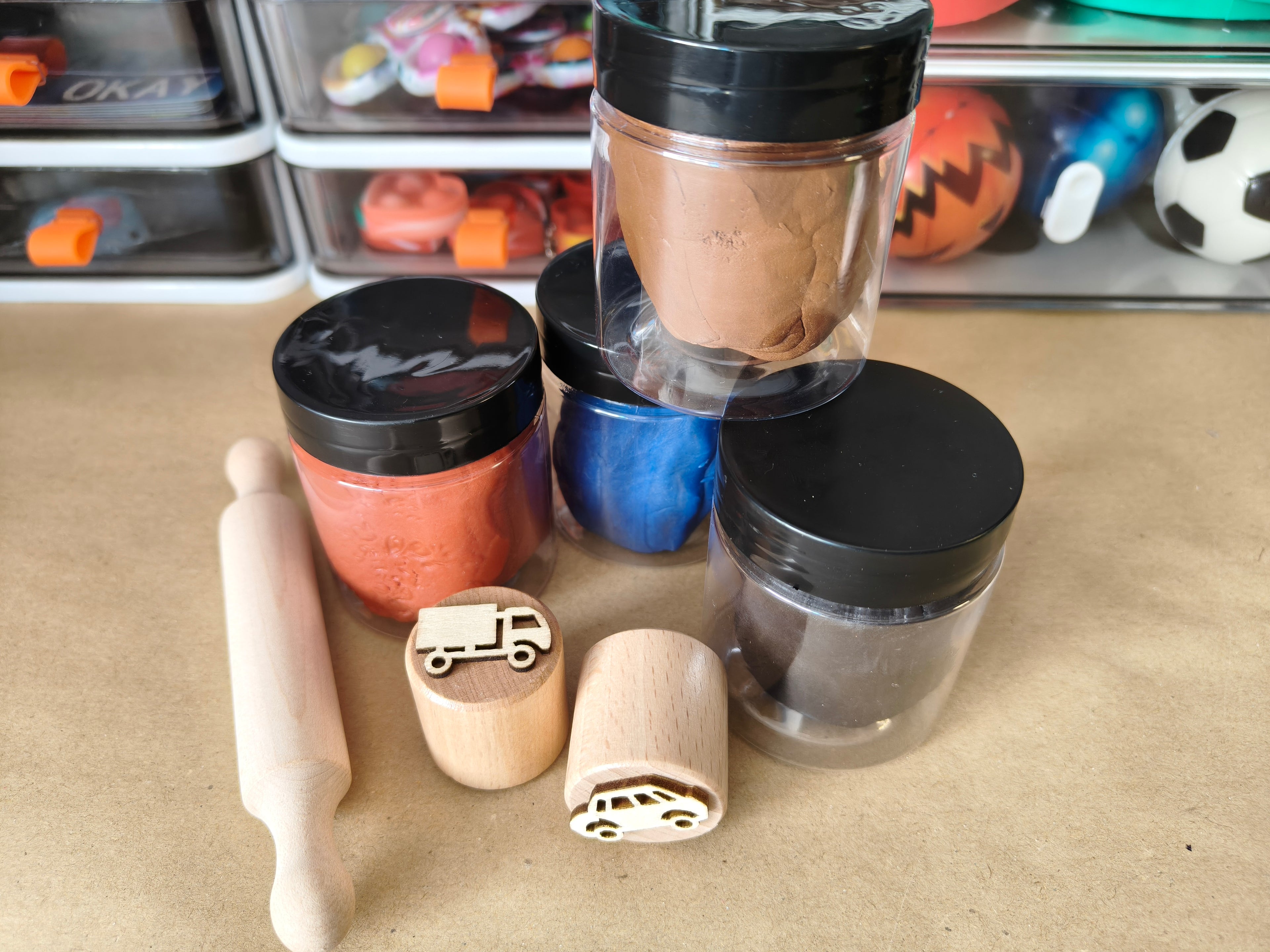 Dough Kit - Tuff Tray