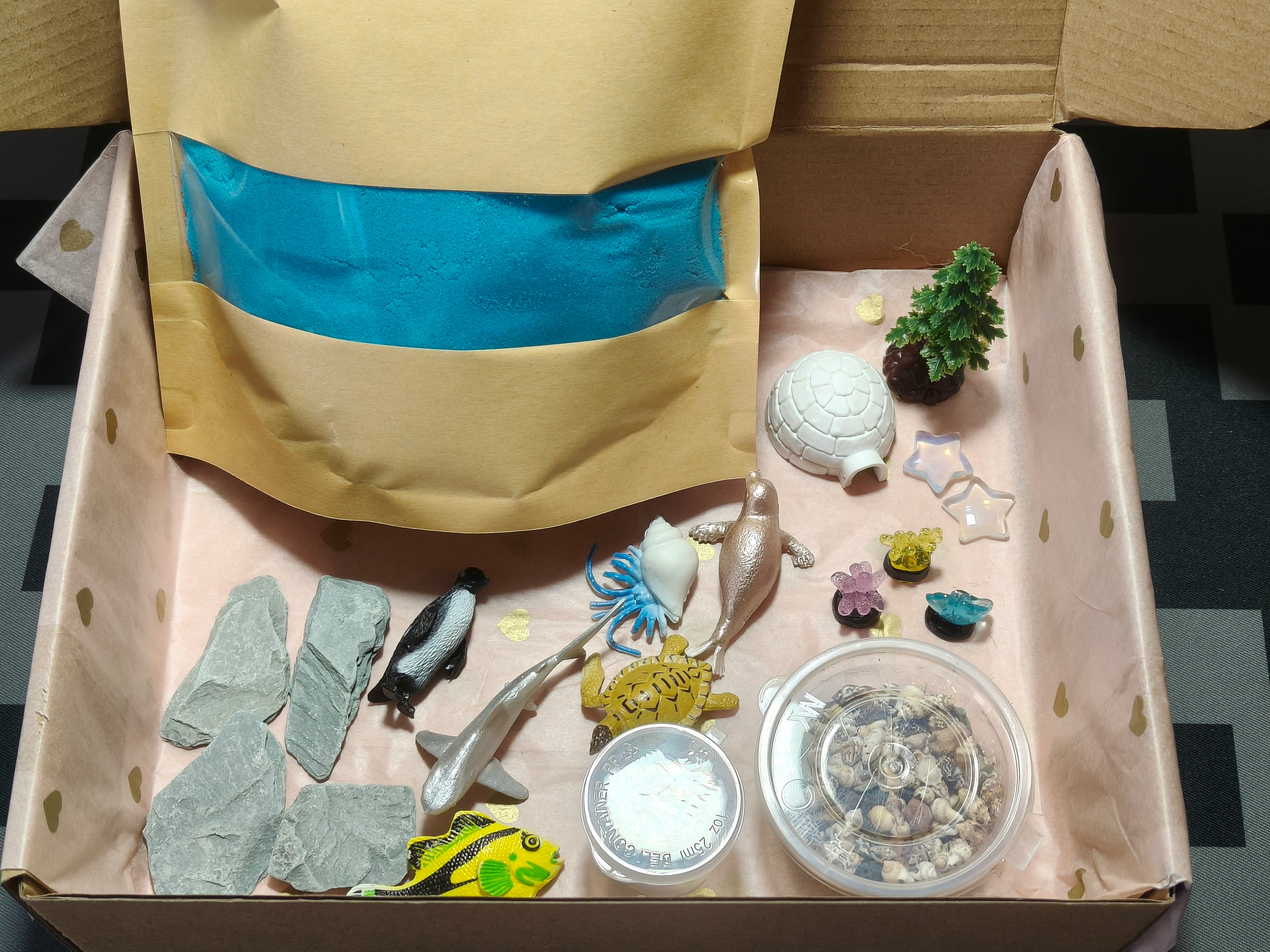 Tuff Tray Kit - Winter Ocean