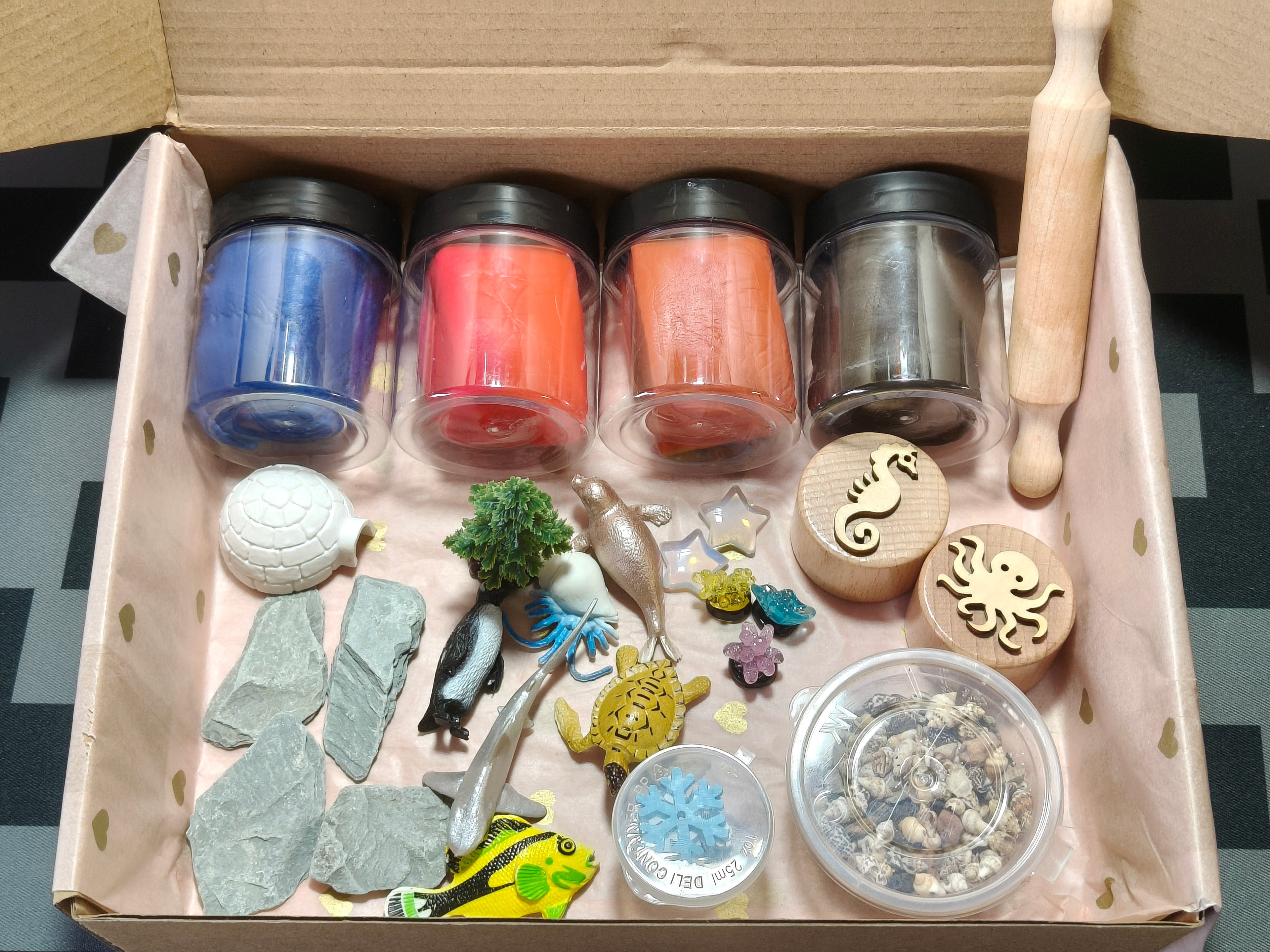 Tuff Tray Kit - Winter Ocean