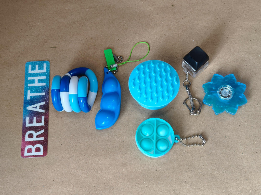 Fidget Set - On the Go Essentials kit - Fidget sensory adult/older children - Gift bag