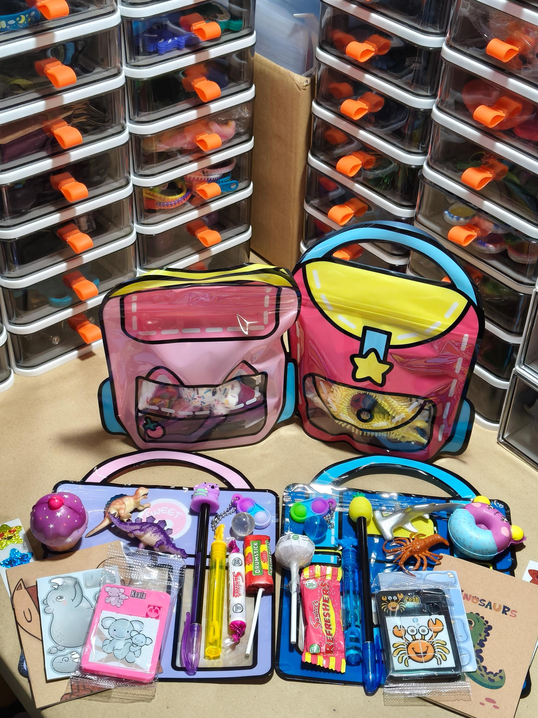 Pre-Filled Party Bag / Gift Bag - Wedding Favour - Presents - Fidget Busy Bag - Kids