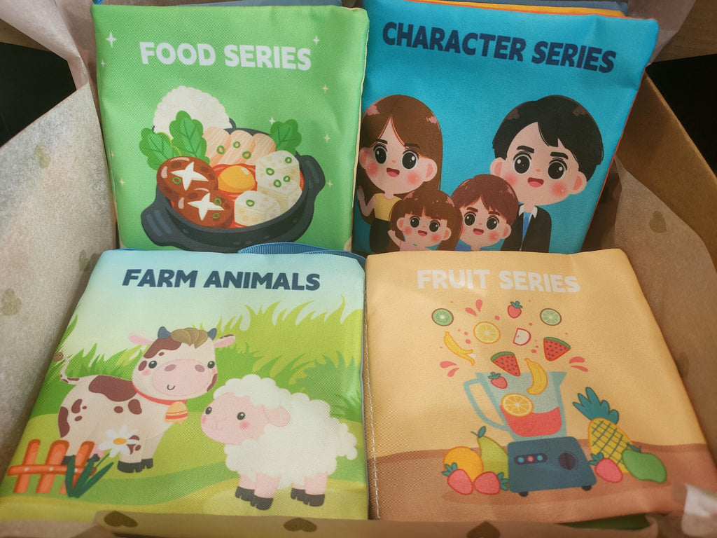 Fidget Sensory Box - Baby Highchair set - Baby sensory activity box 6 months