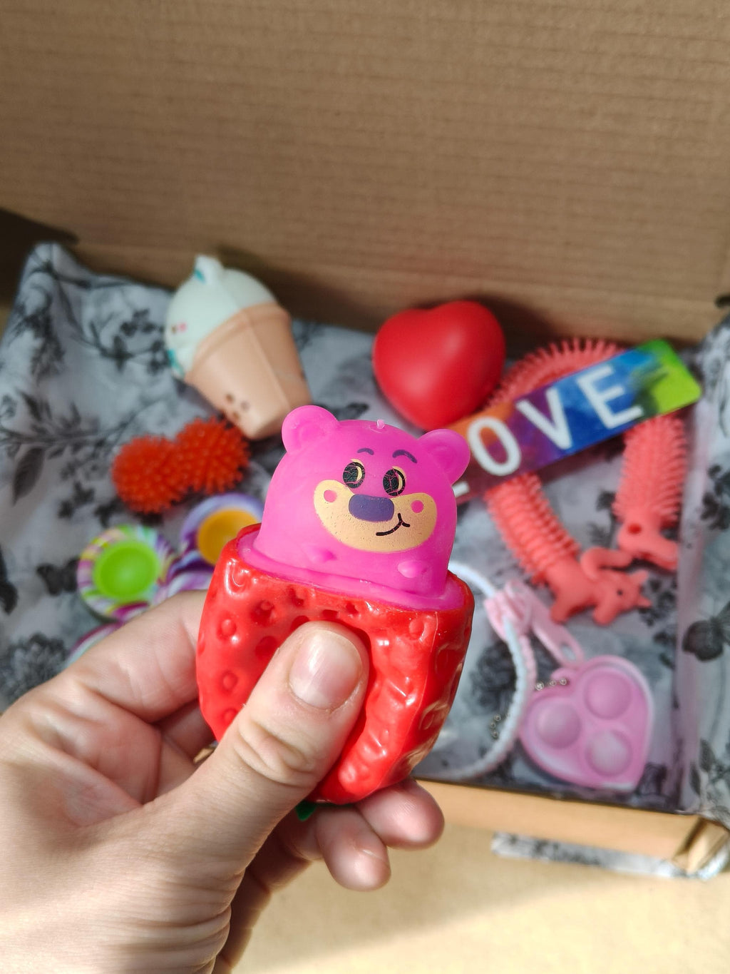 Fidget Box - Cute Love - Adult/older children fidget toys