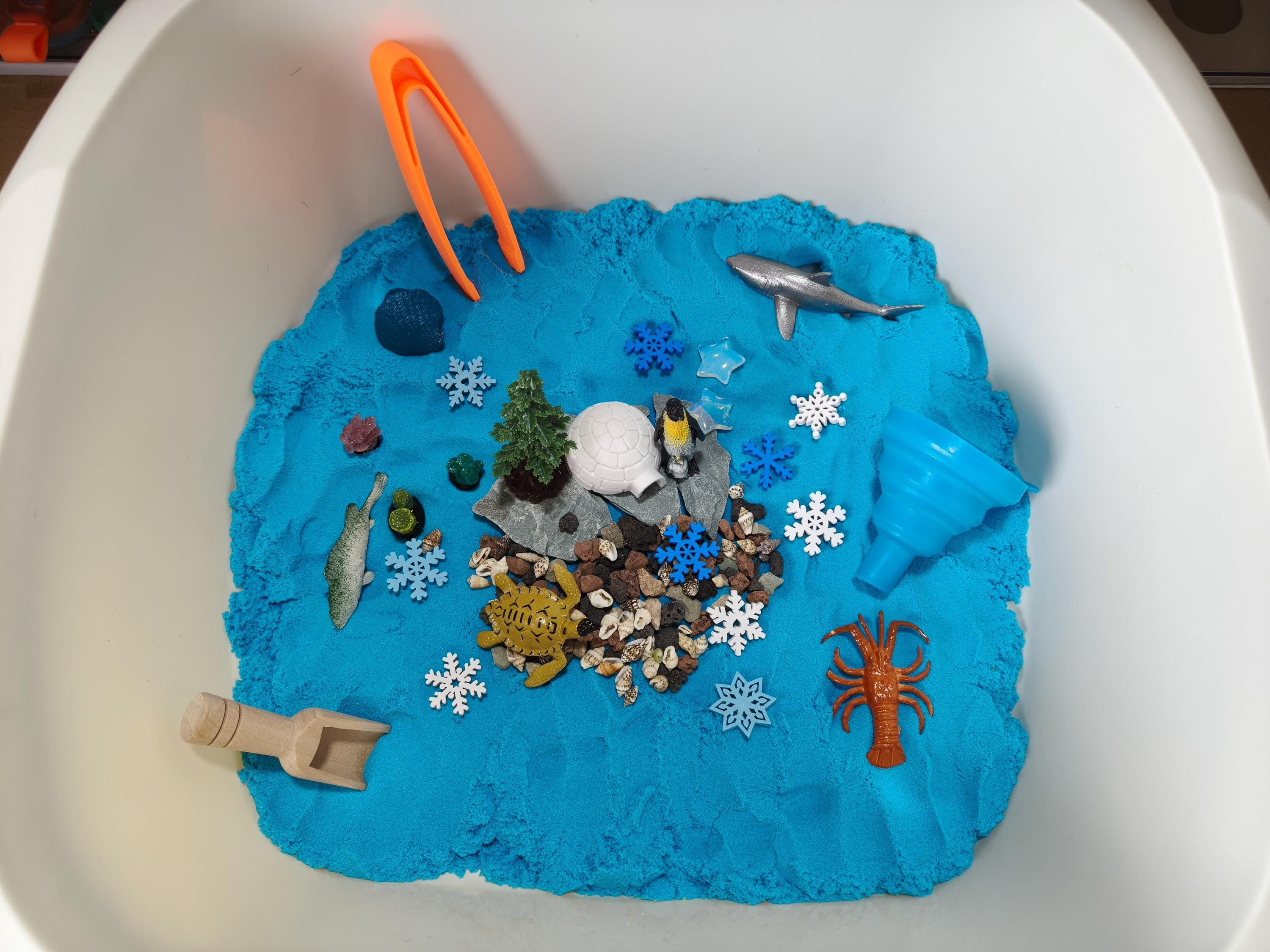 Tuff Tray Kit - Winter Ocean