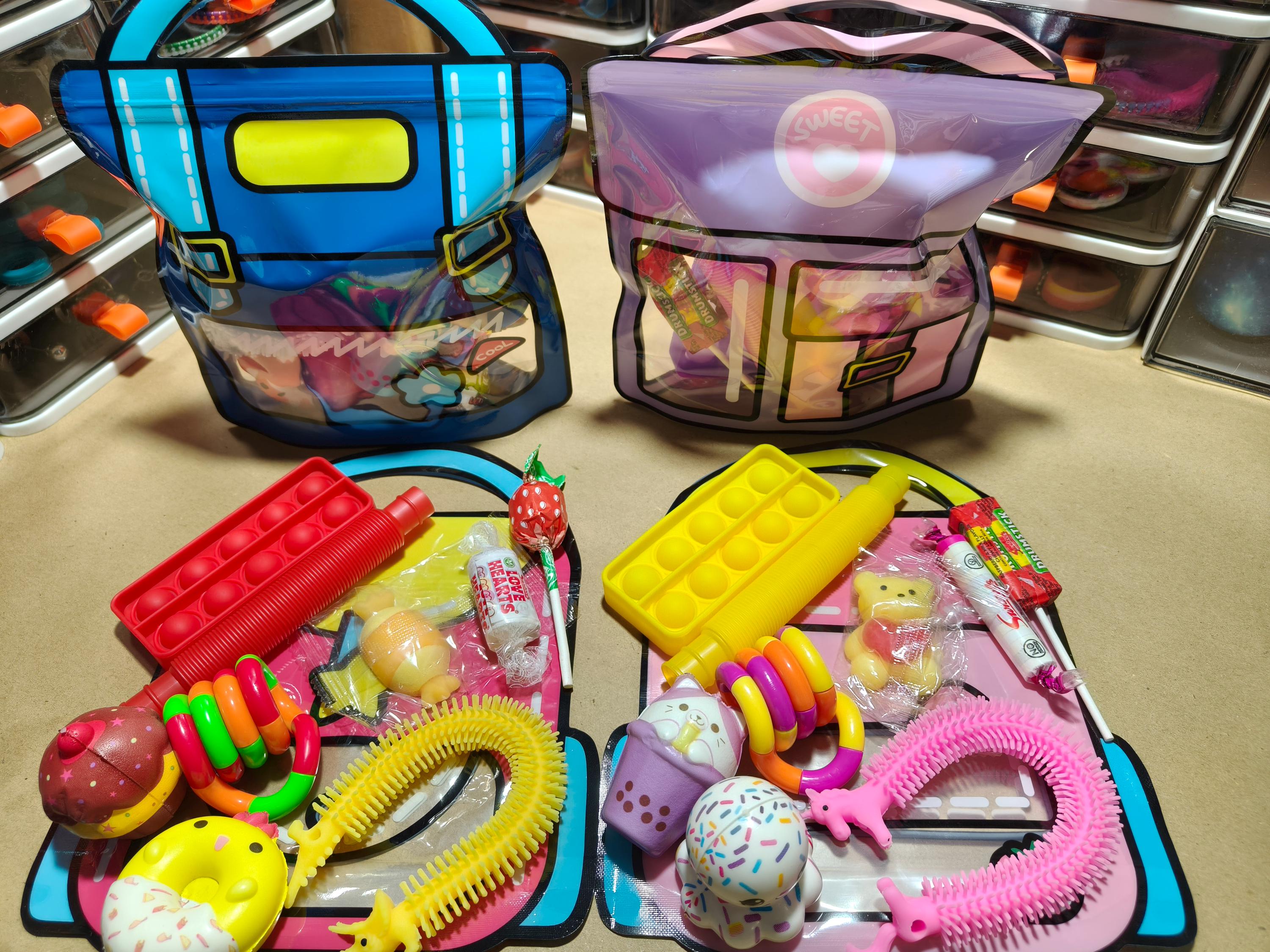 Pre-Filled Fidget Gift Bag - Party Bag - Wedding Favour - Presents - Fidget Busy Bag - Kids