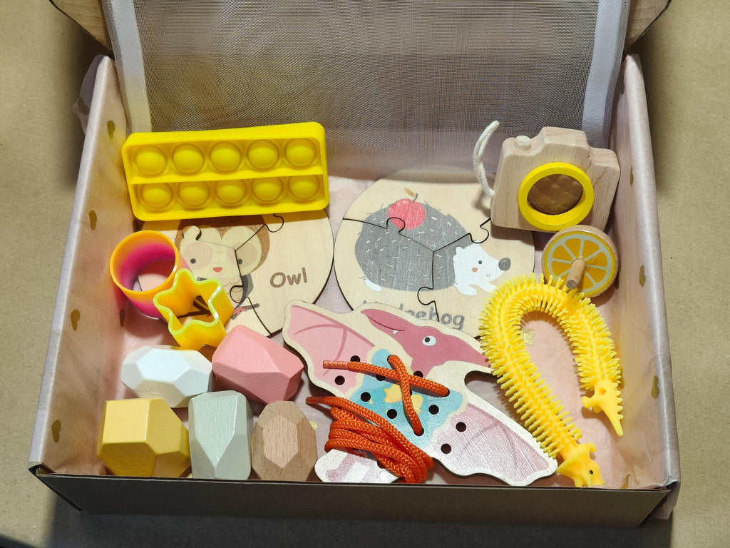 Fidget Sensory Box - Toddler - Younger child activity gift box