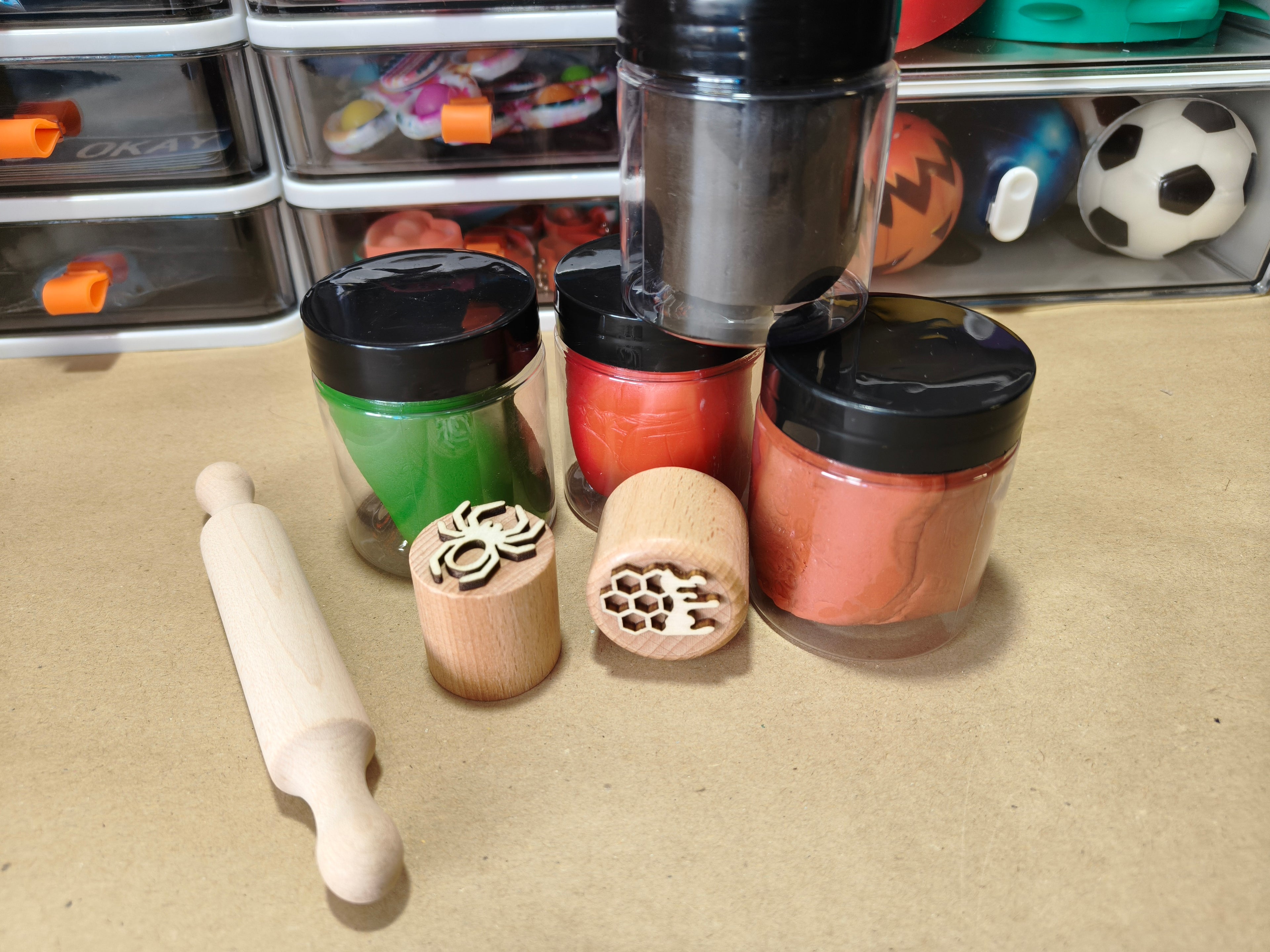 Dough Kit - Tuff Tray