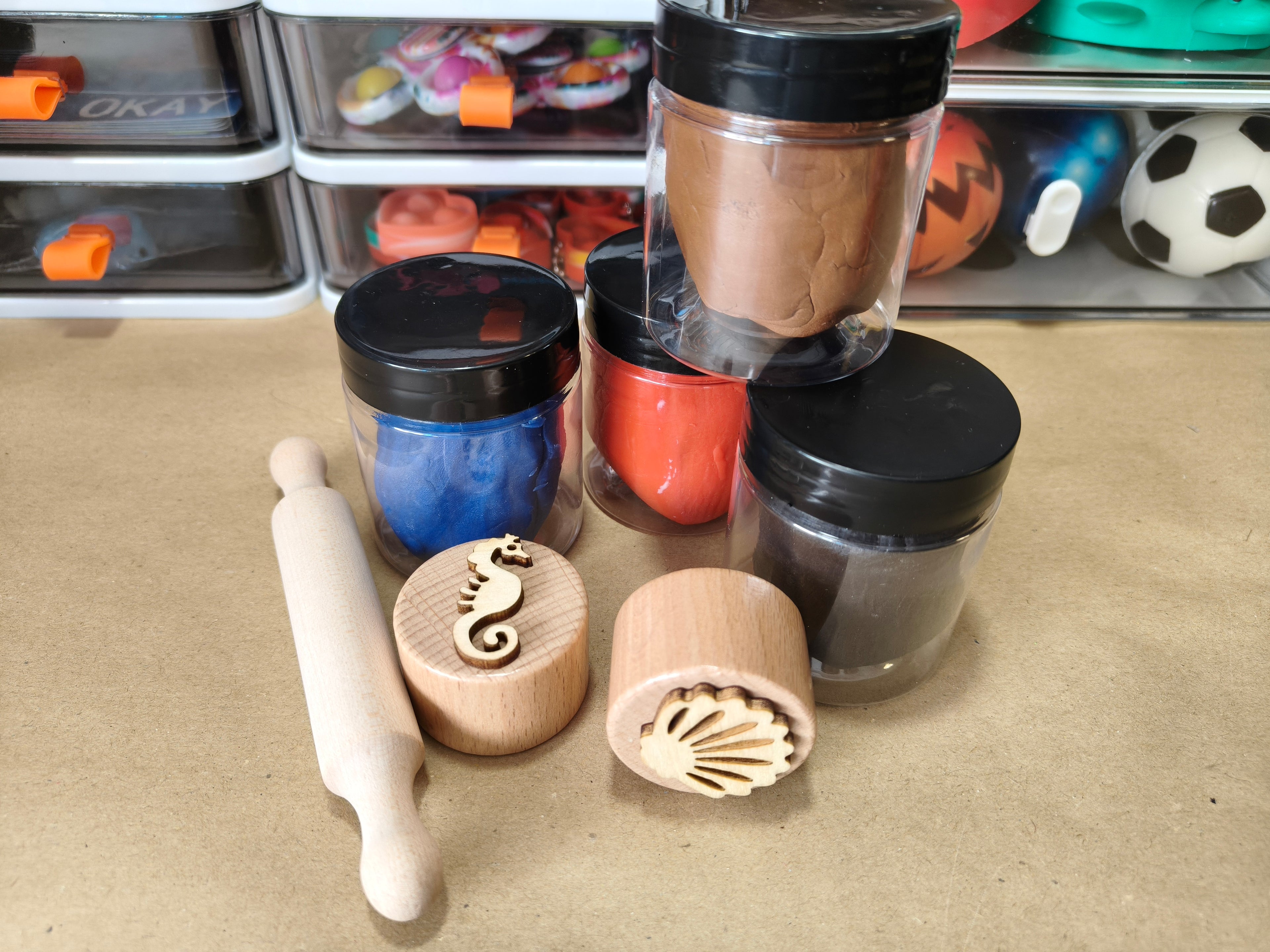 Dough Kit - Tuff Tray