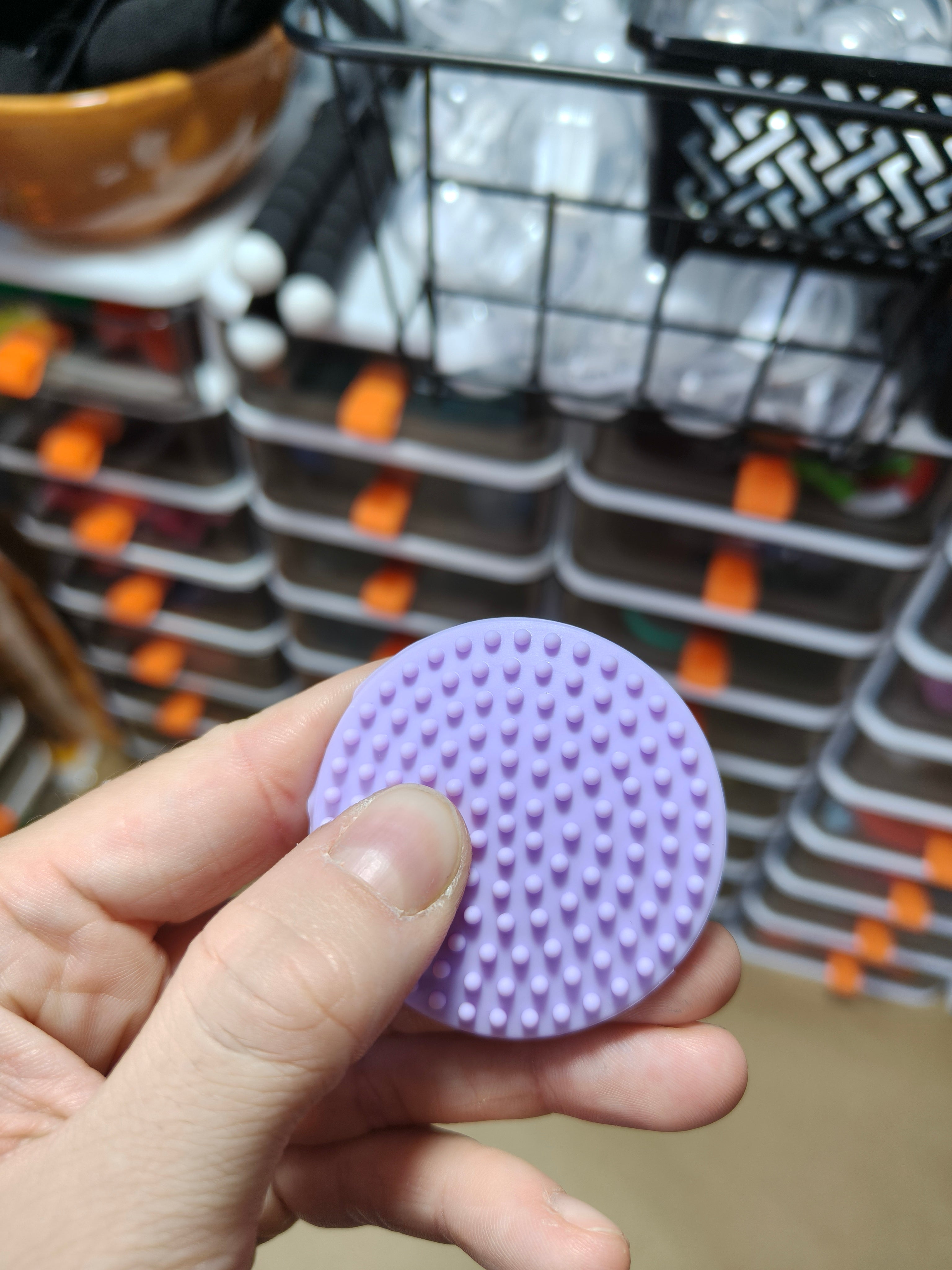 Suction Cup Silicone Worry Grip - Phone Grip - Fidget Sensory