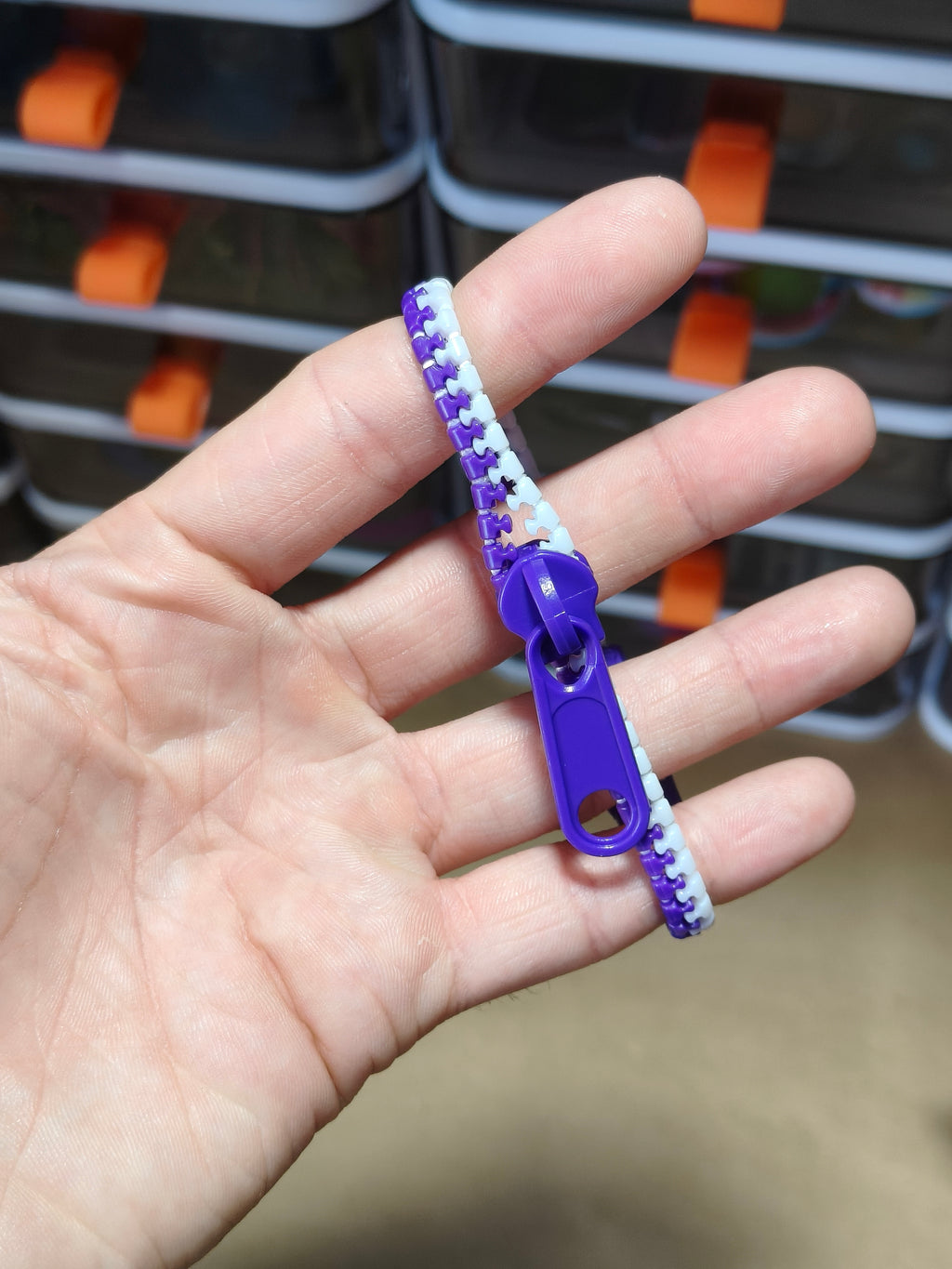 Fidget Zipper Bracelet - MultiColoured