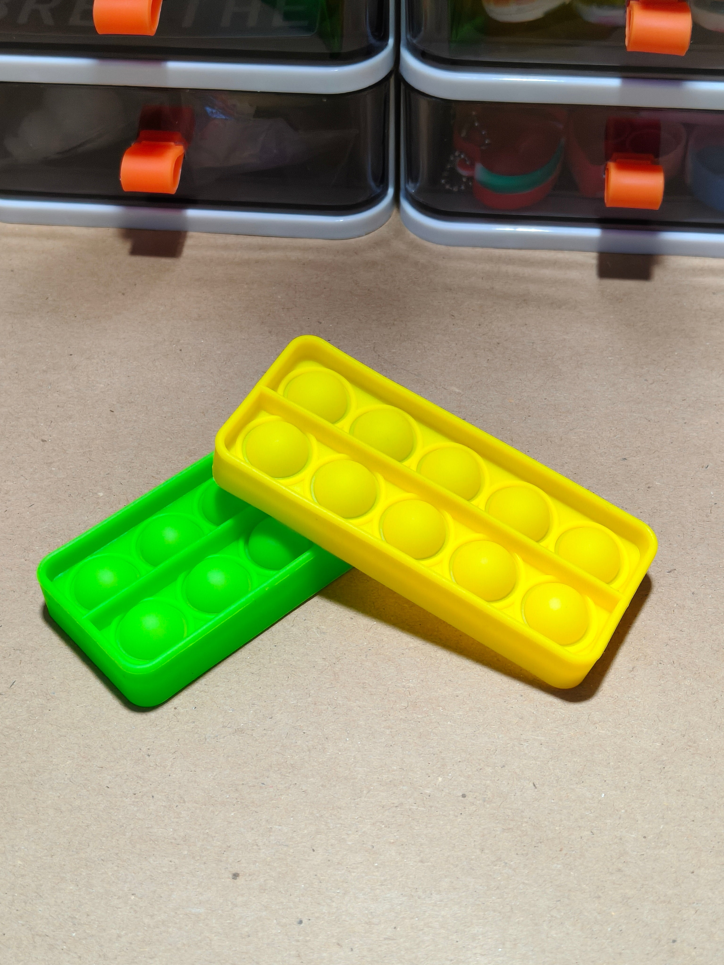 Medium Popit - Silicone Fidget Toy - 10 Way Pop it