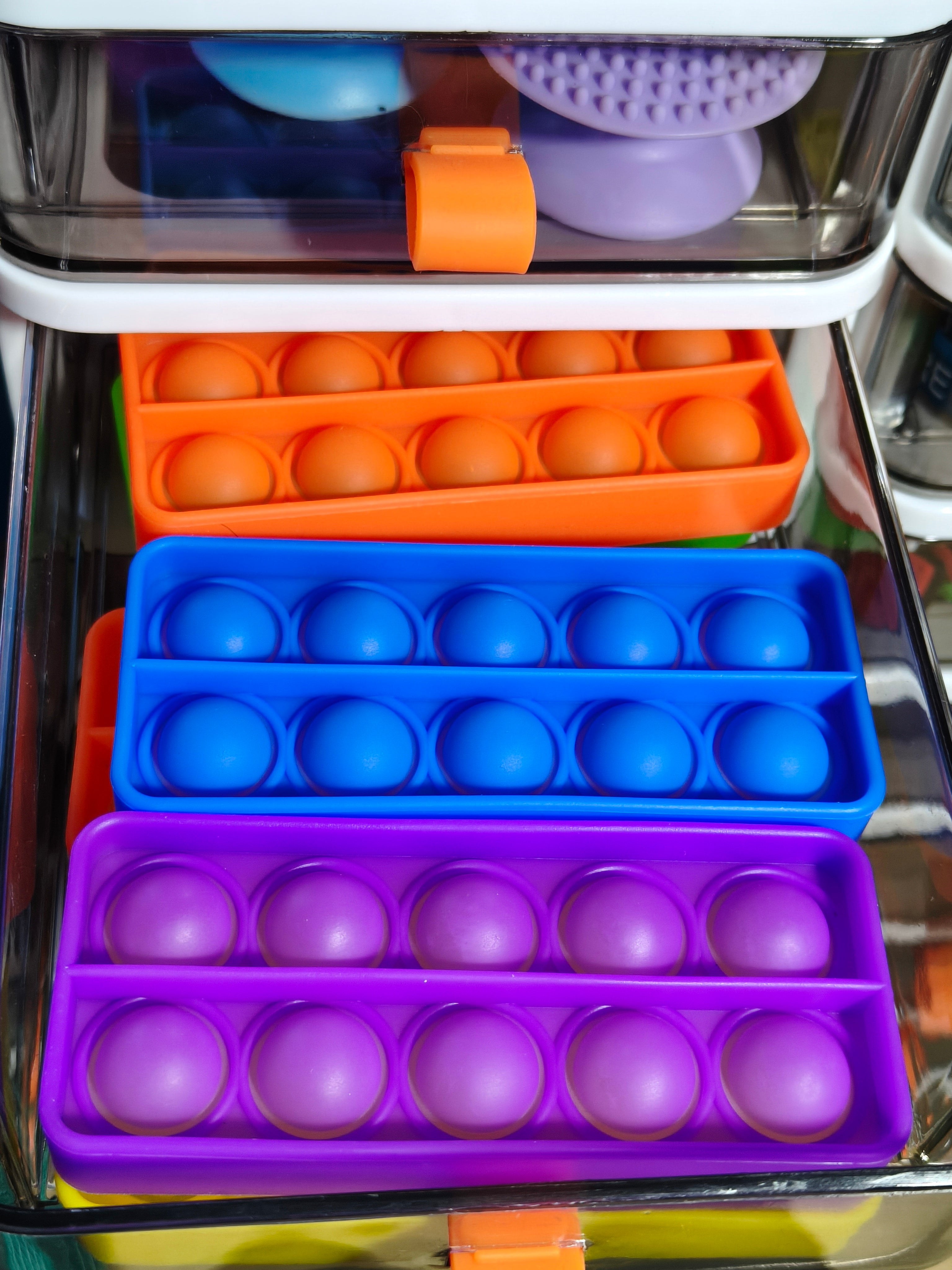 Medium Popit - Silicone Fidget Toy - 10 Way Pop it