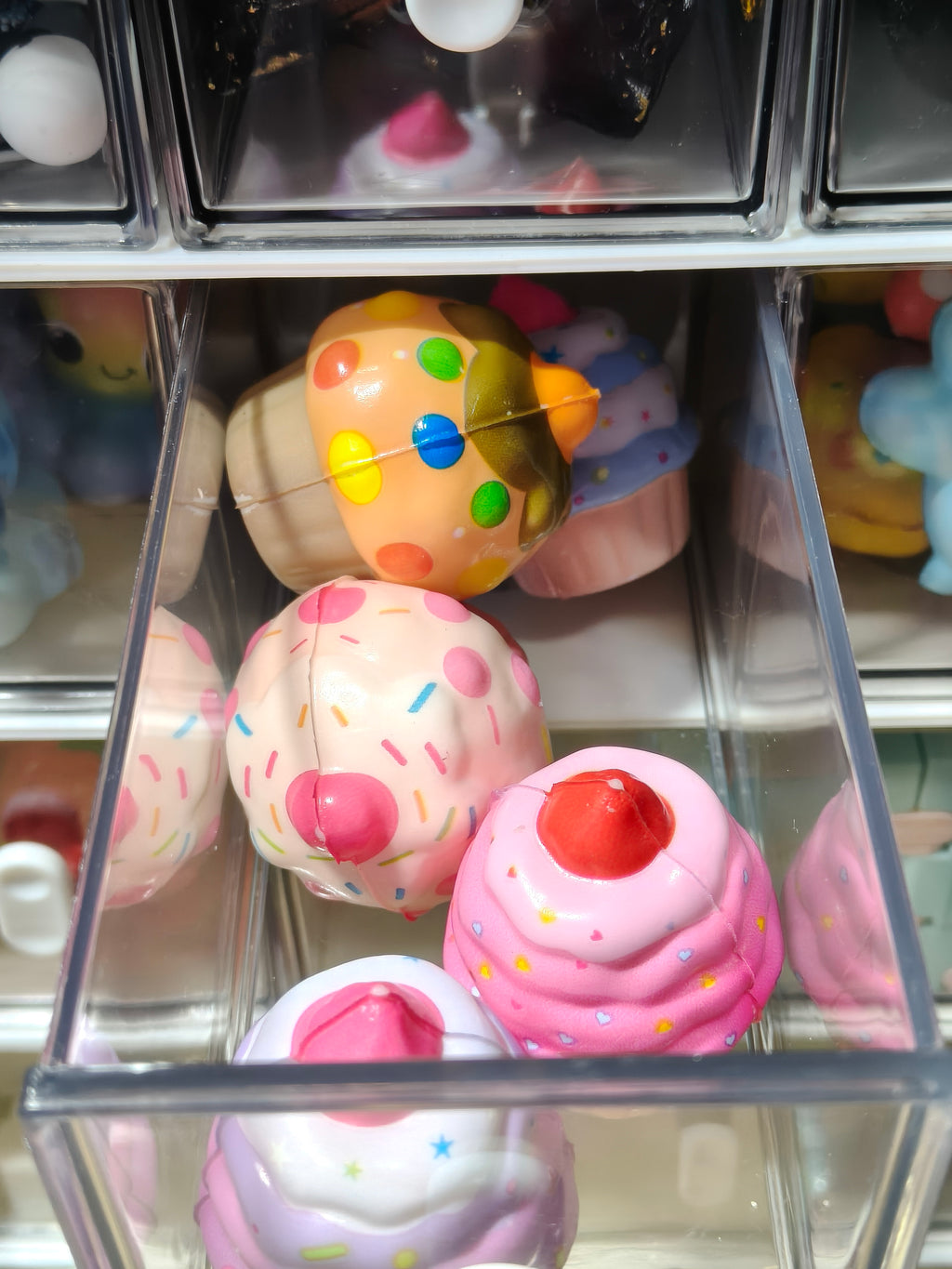 Squishy Fidget Surprise Set - Multicoloured - Cute Animal and Food Squishys