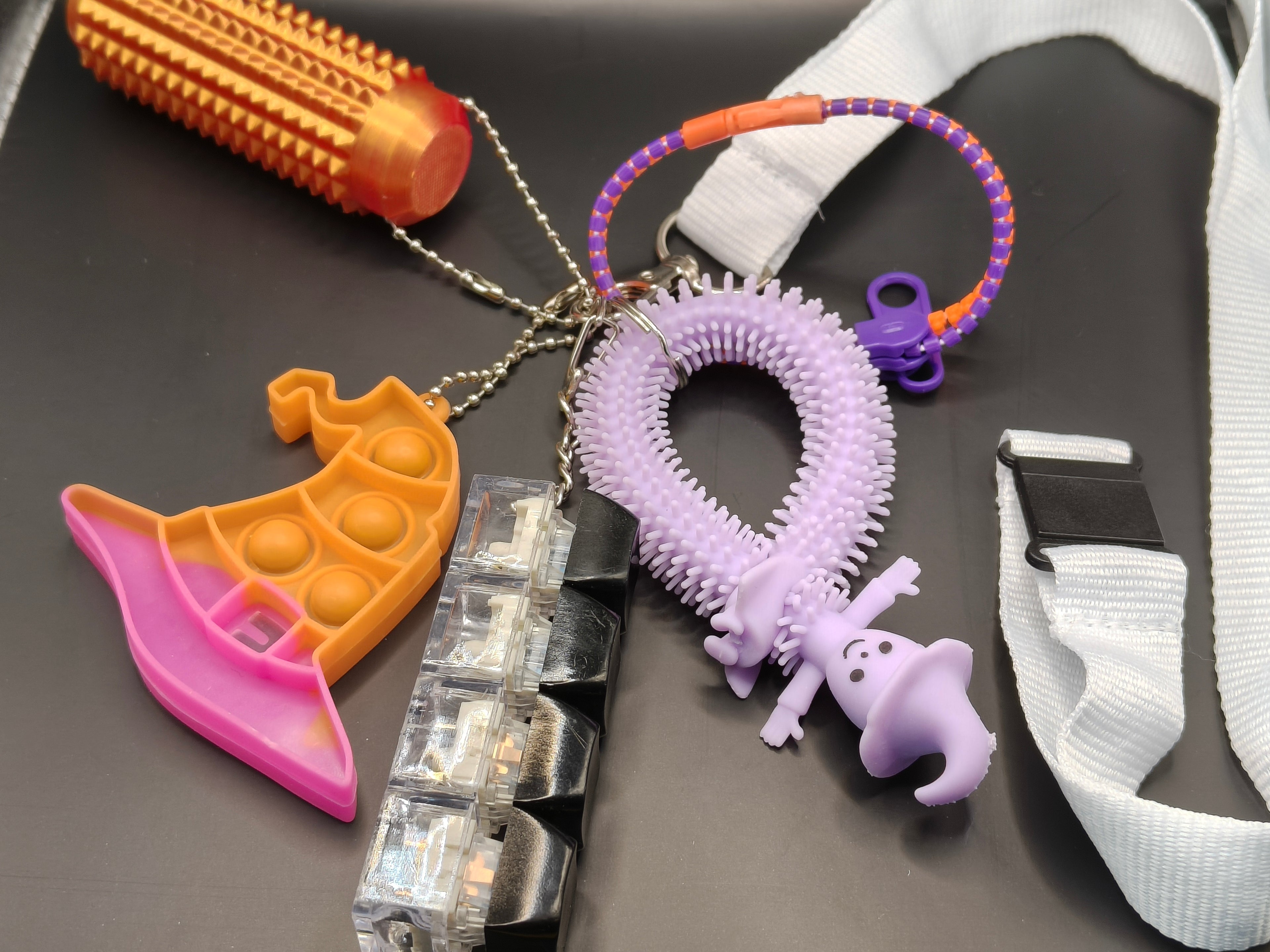 Fidget Lanyard - Halloween