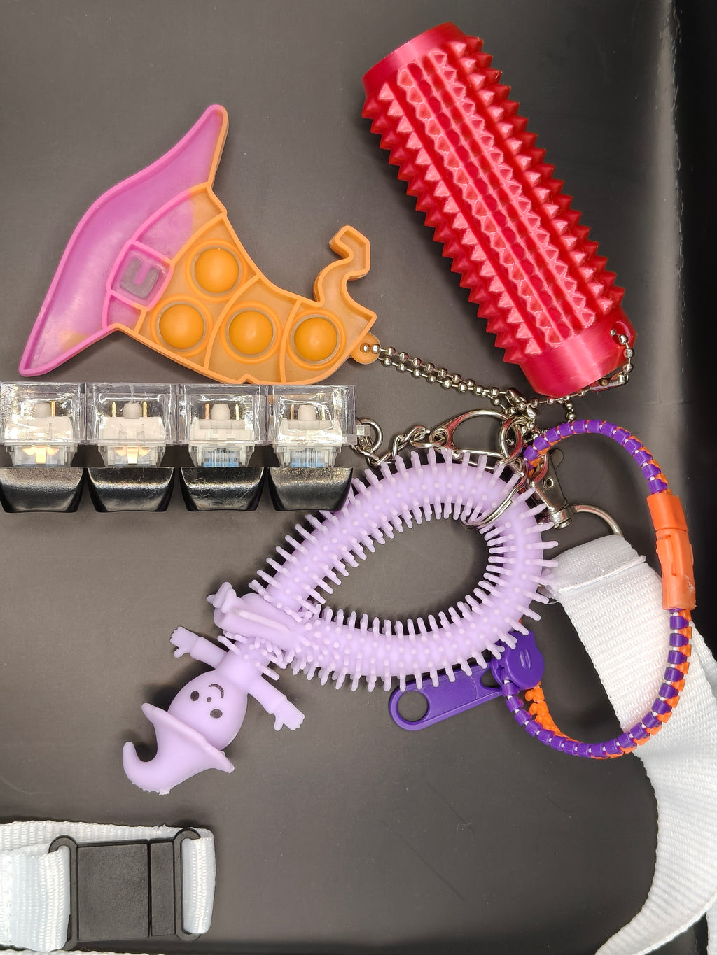 Fidget Lanyard - Halloween