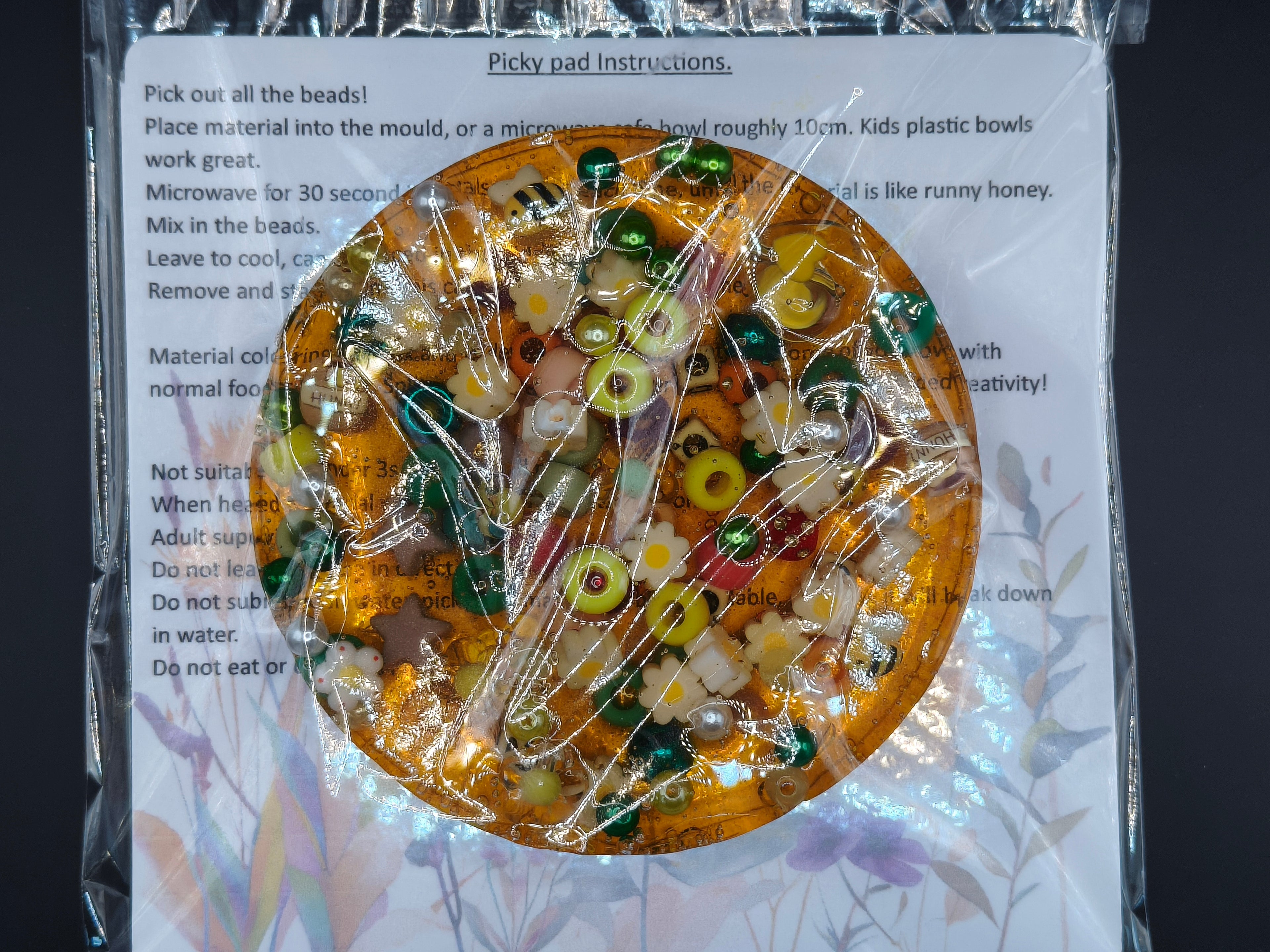 Reusable Picky Pad - Honey Bee - Up to 30 Uses - Remouldable