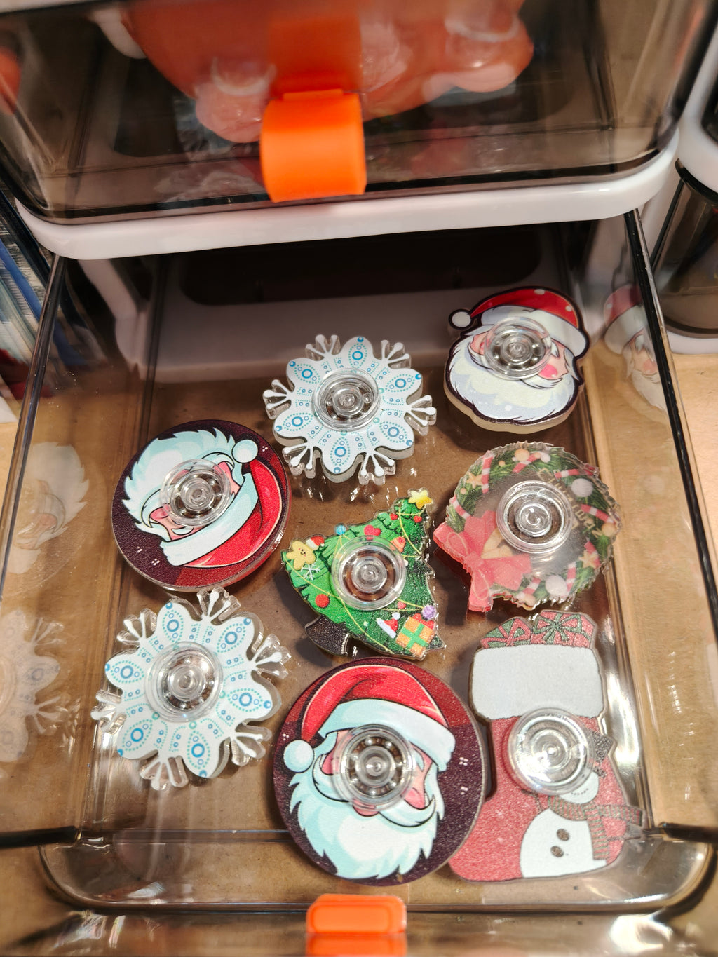 Mini Fidget Spinner - Christmas - Various Shapes