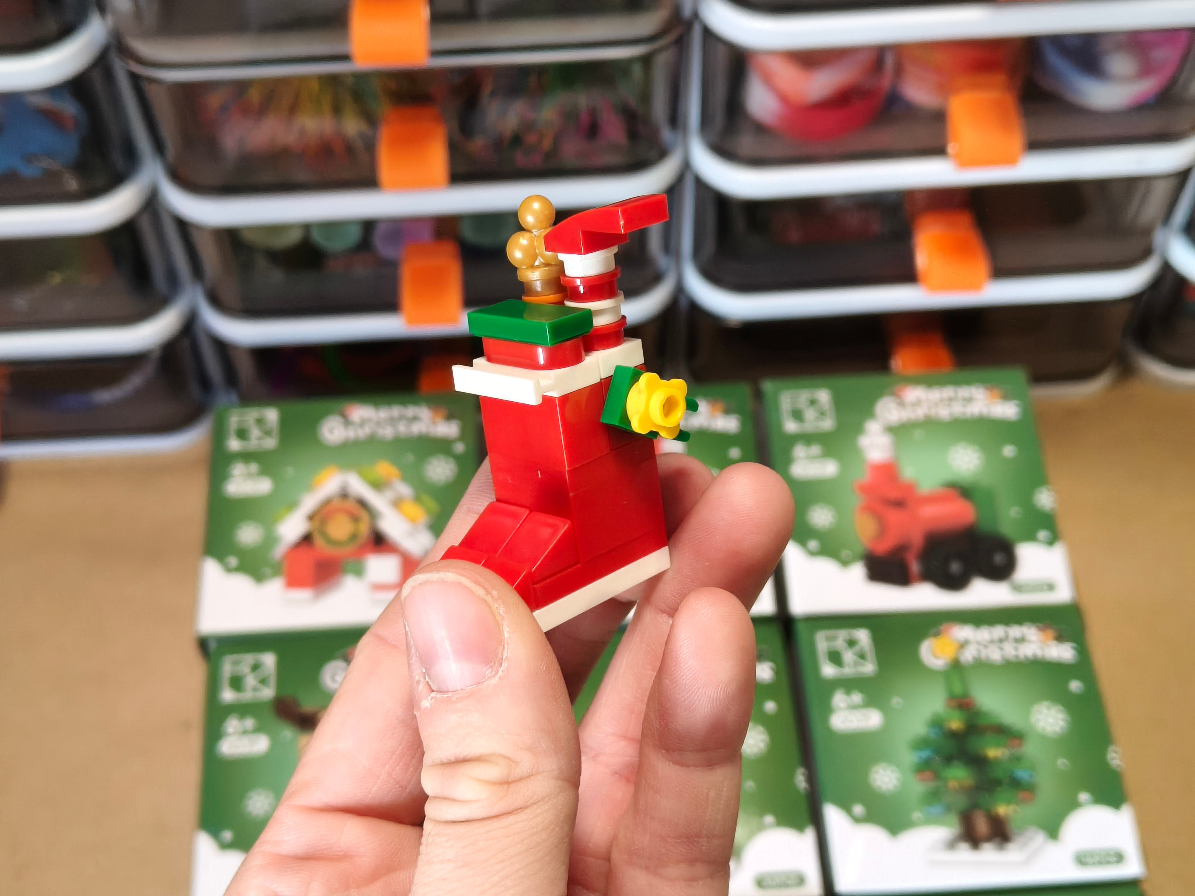 Christmas Mini Building Blocks Sets