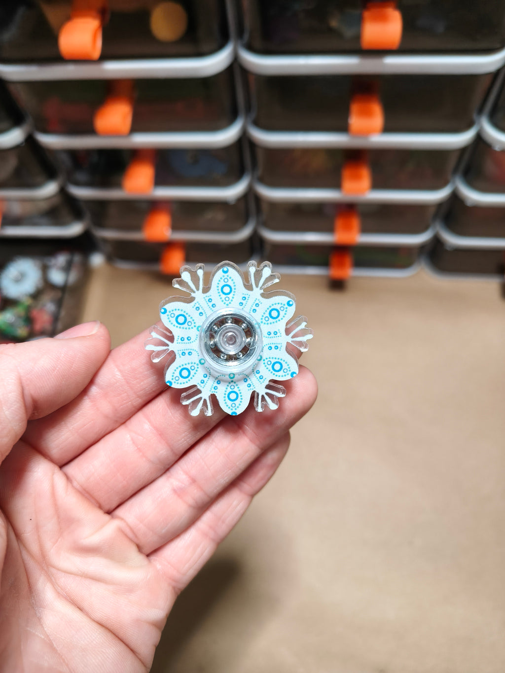 Mini Fidget Spinner - Christmas - Various Shapes