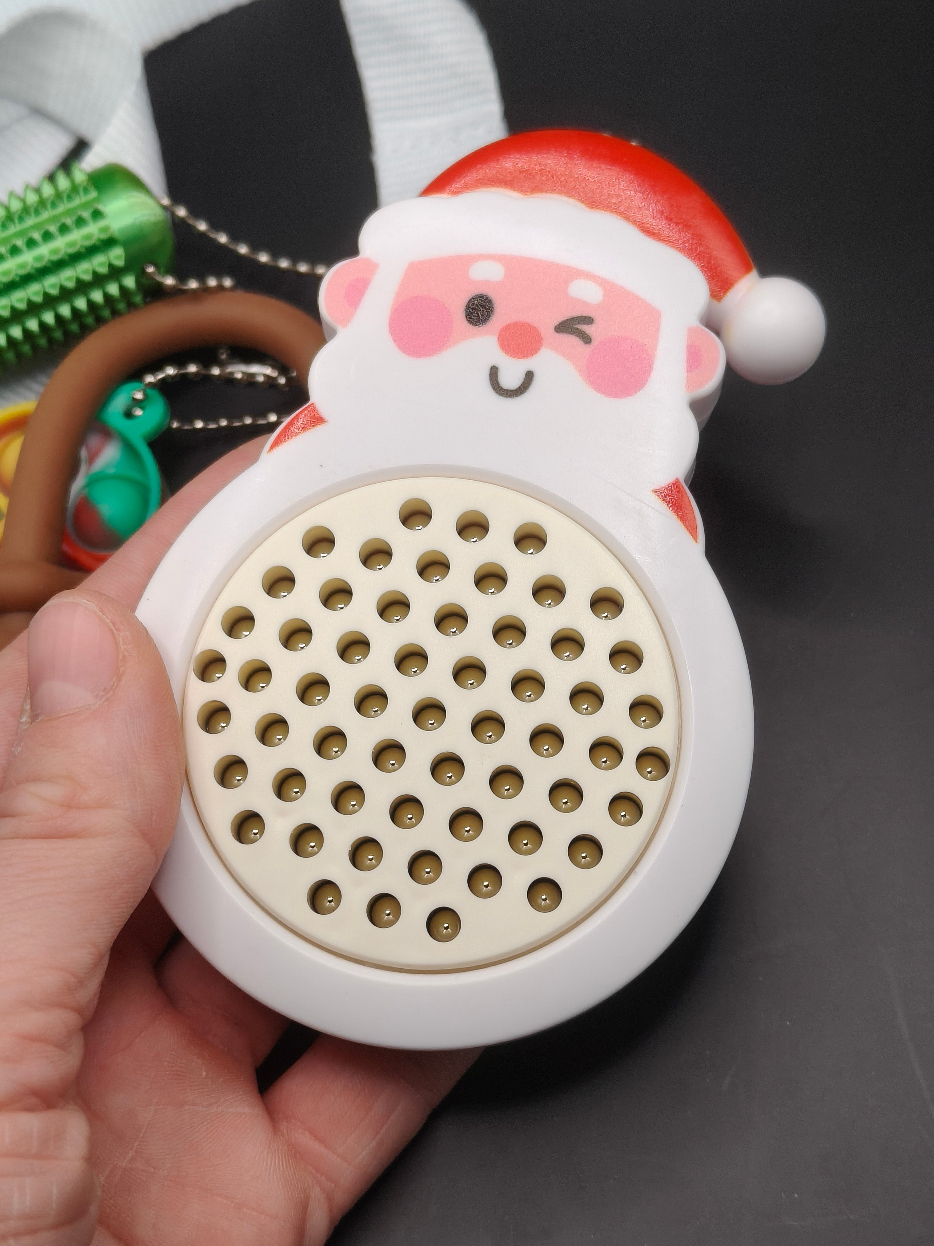 Fidget Lanyard or Wristlet - Christmas