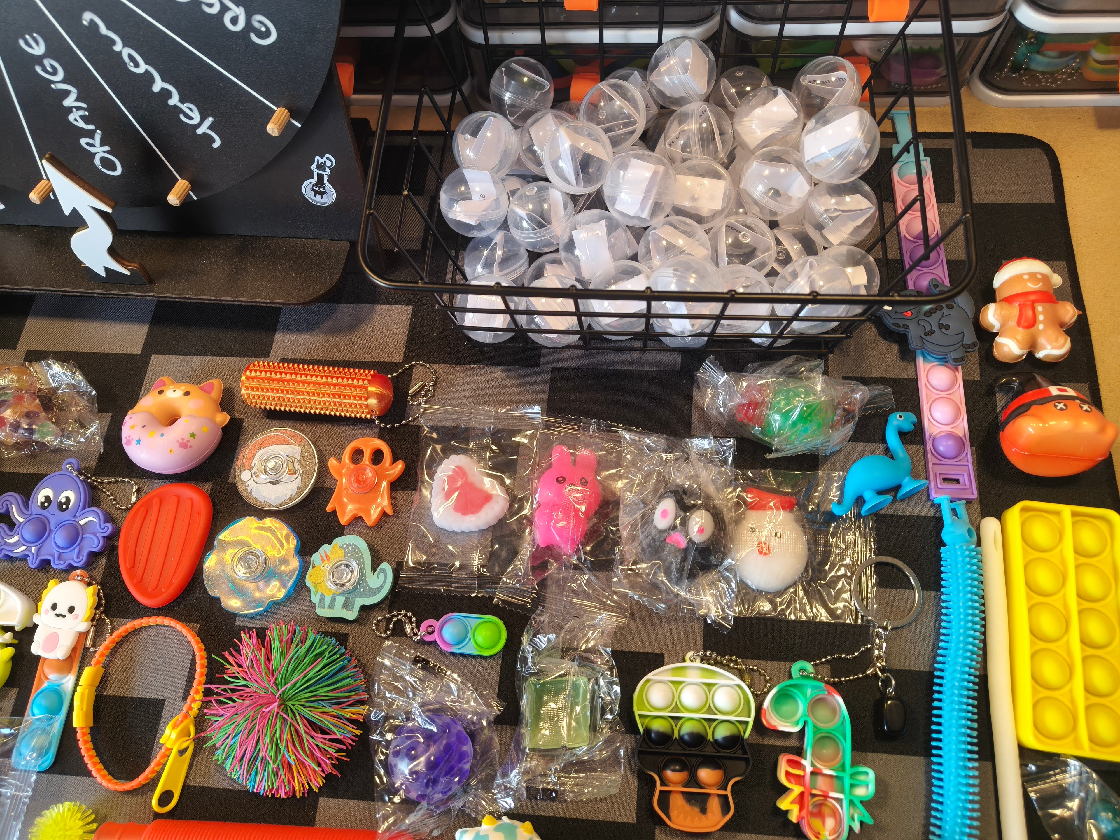 Mystery Surprise Fidget Box - Capsule ball selected - Instagram video selection - Adult/older children fidget toys