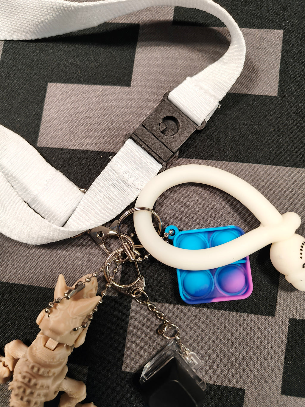 Mystery Fidget Lanyard/Wristlet - Capsule ball selected