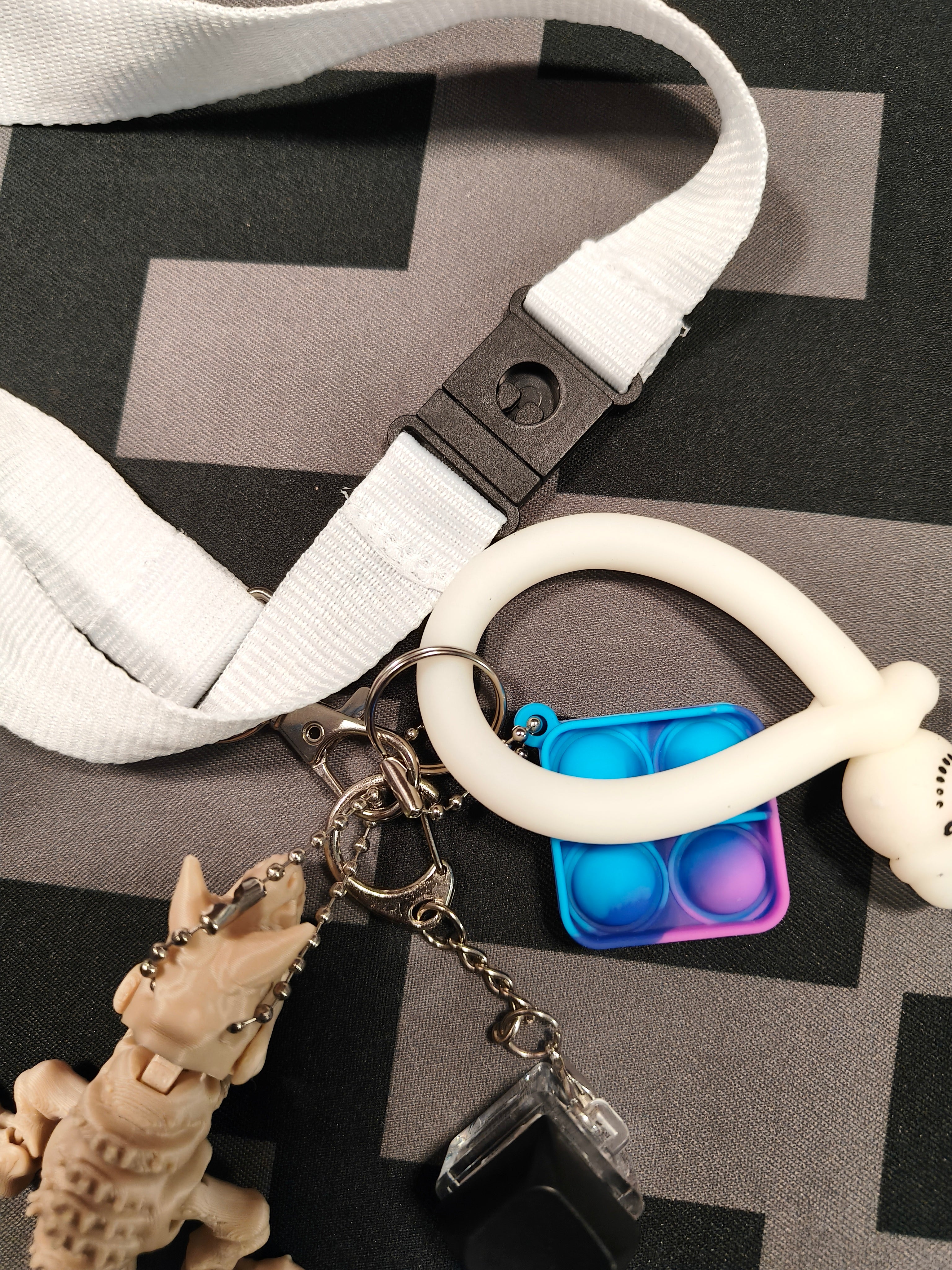 Mystery Fidget Lanyard/Wristlet - Capsule ball selected