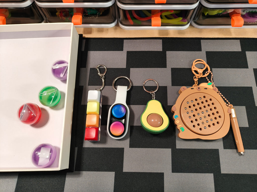 Mystery Fidget Lanyard/Wristlet - Capsule ball selected