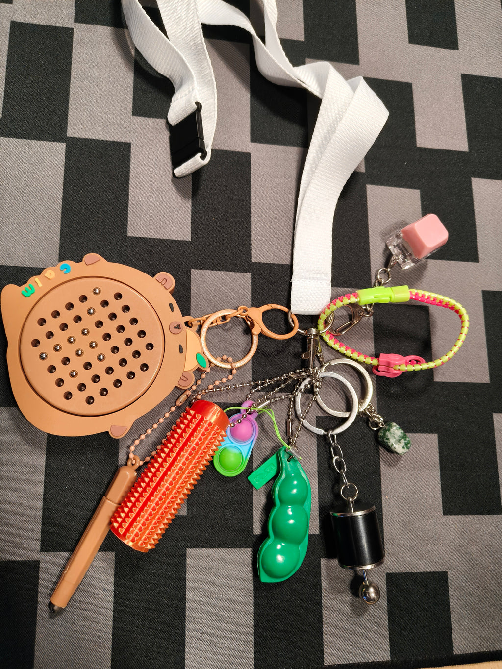 Mystery Fidget Lanyard/Wristlet - Capsule ball selected