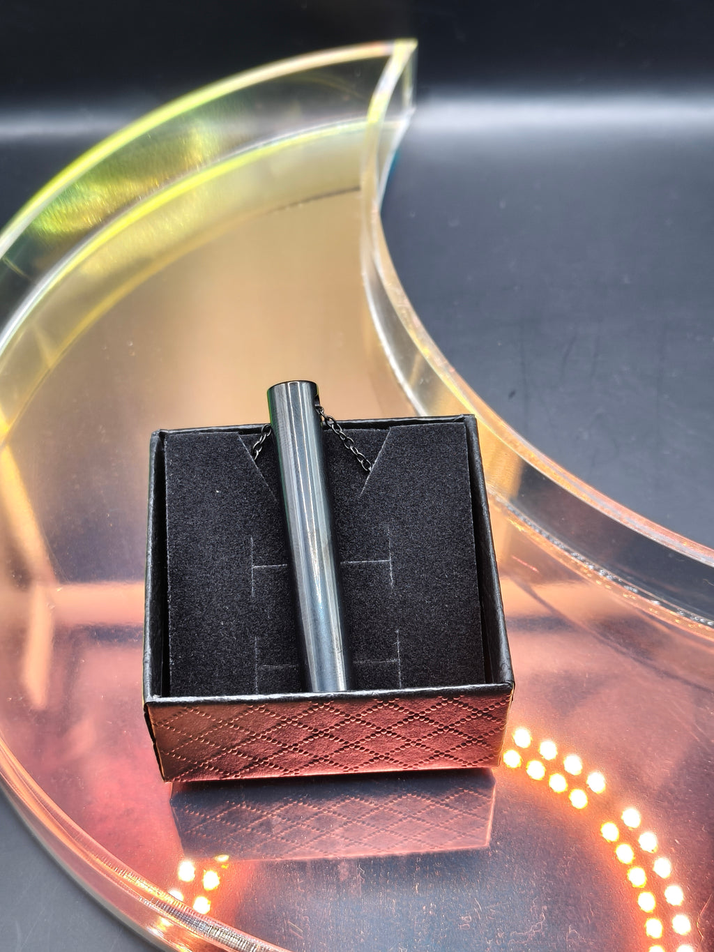 Anxiety Breathing Tube Necklace