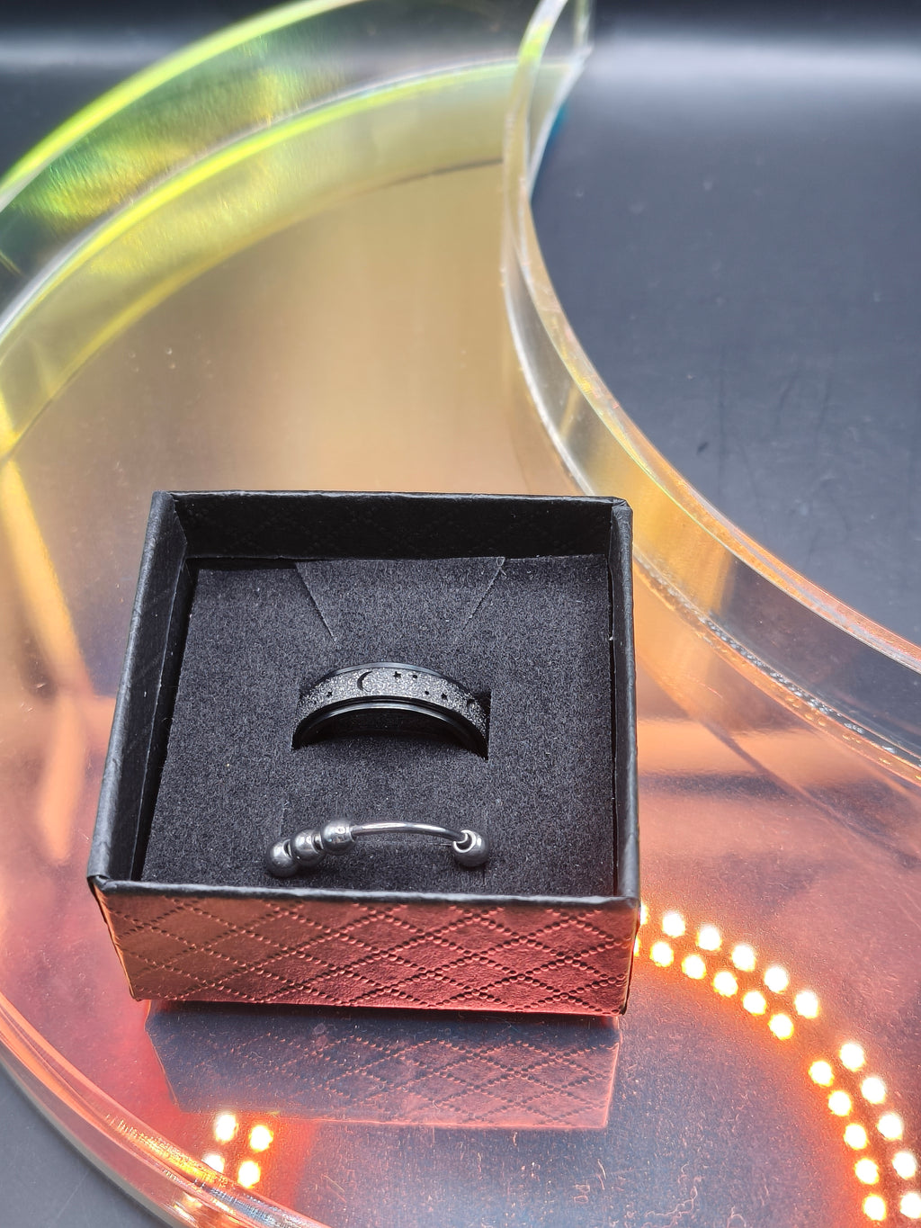 2 Piece Fidget Rings Set