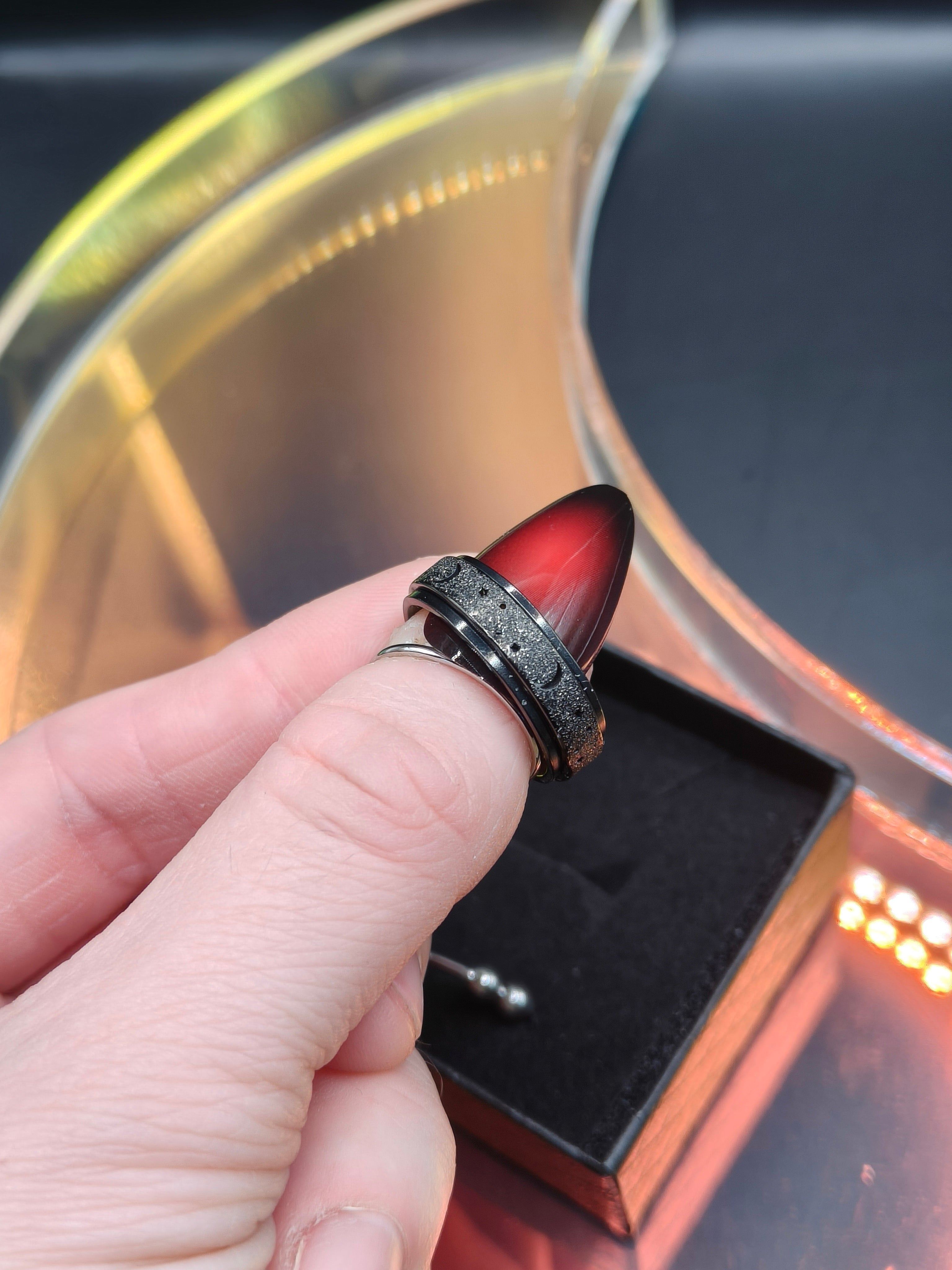 2 Piece Fidget Rings Set