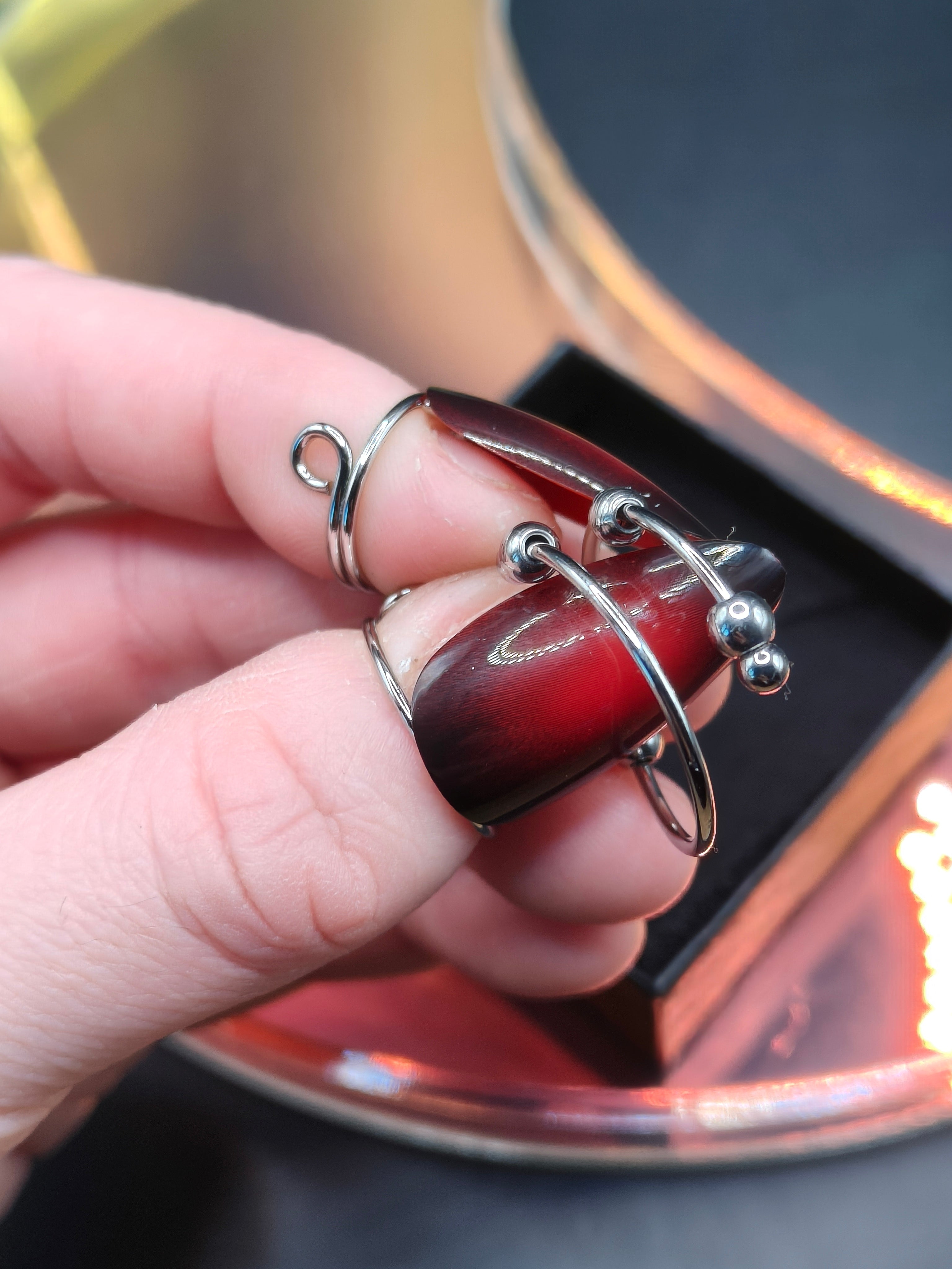 2 Piece Fidget Rings Set