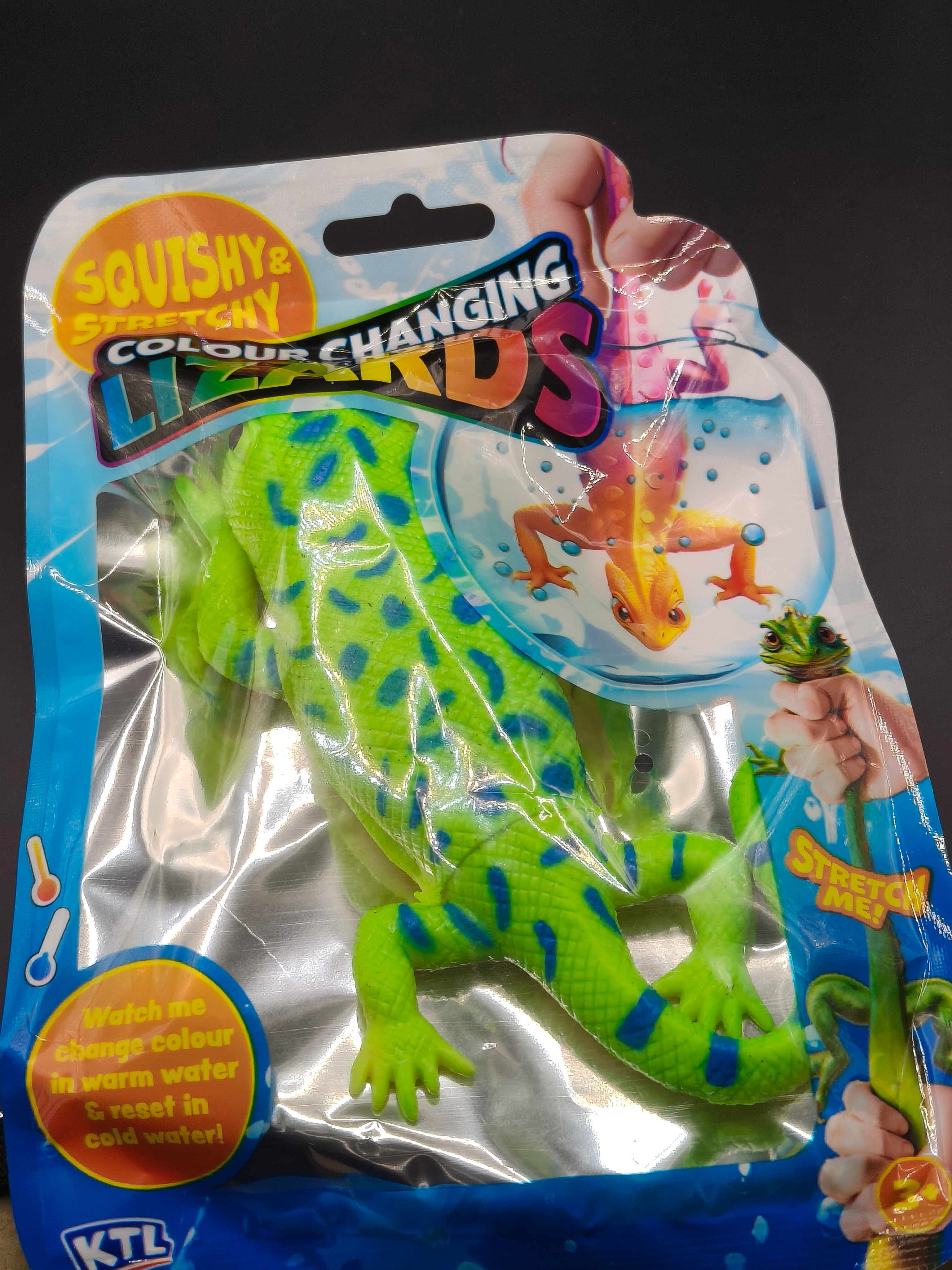Colour Changing Stretchy Lizard