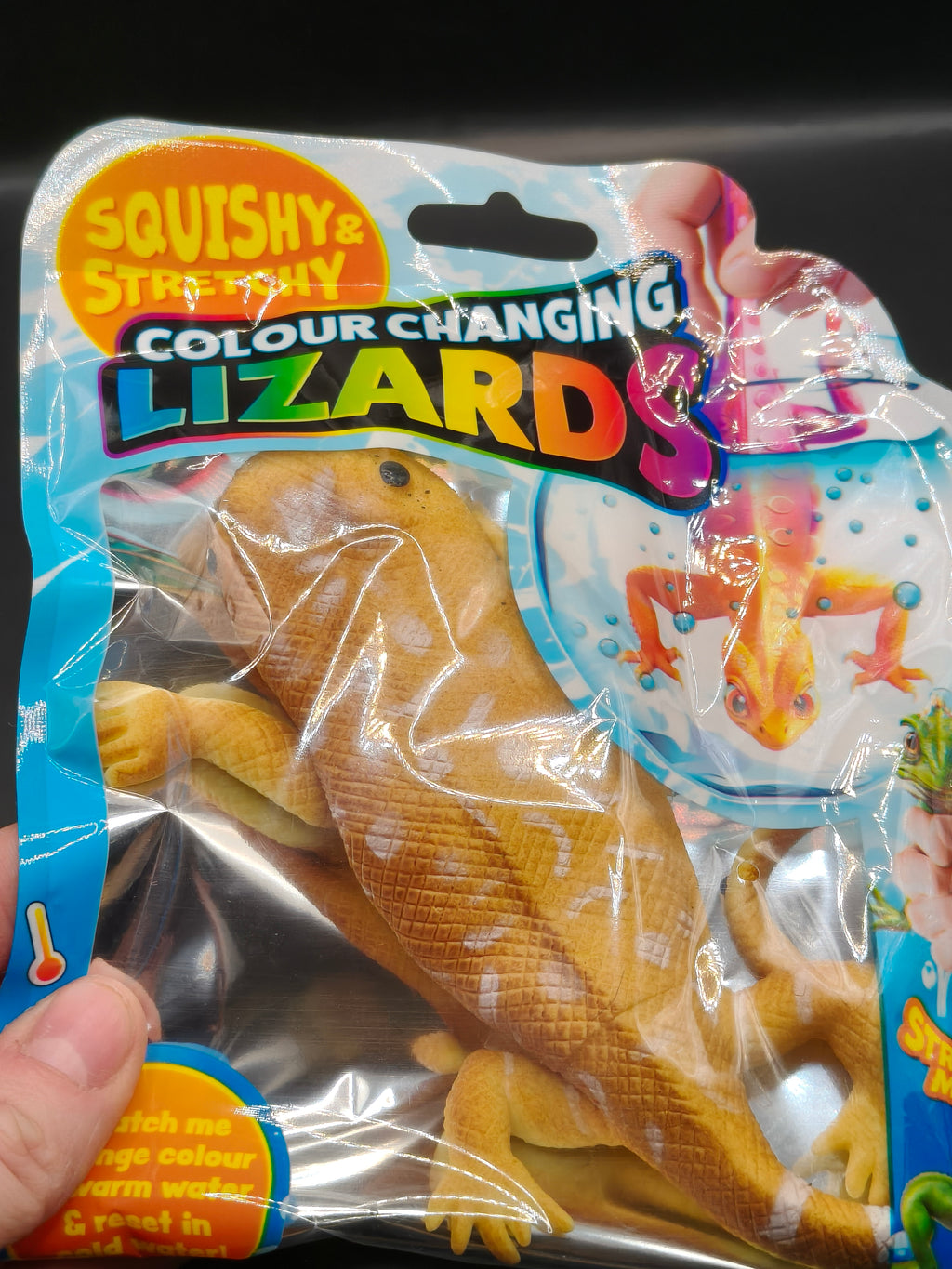 Colour Changing Stretchy Lizard