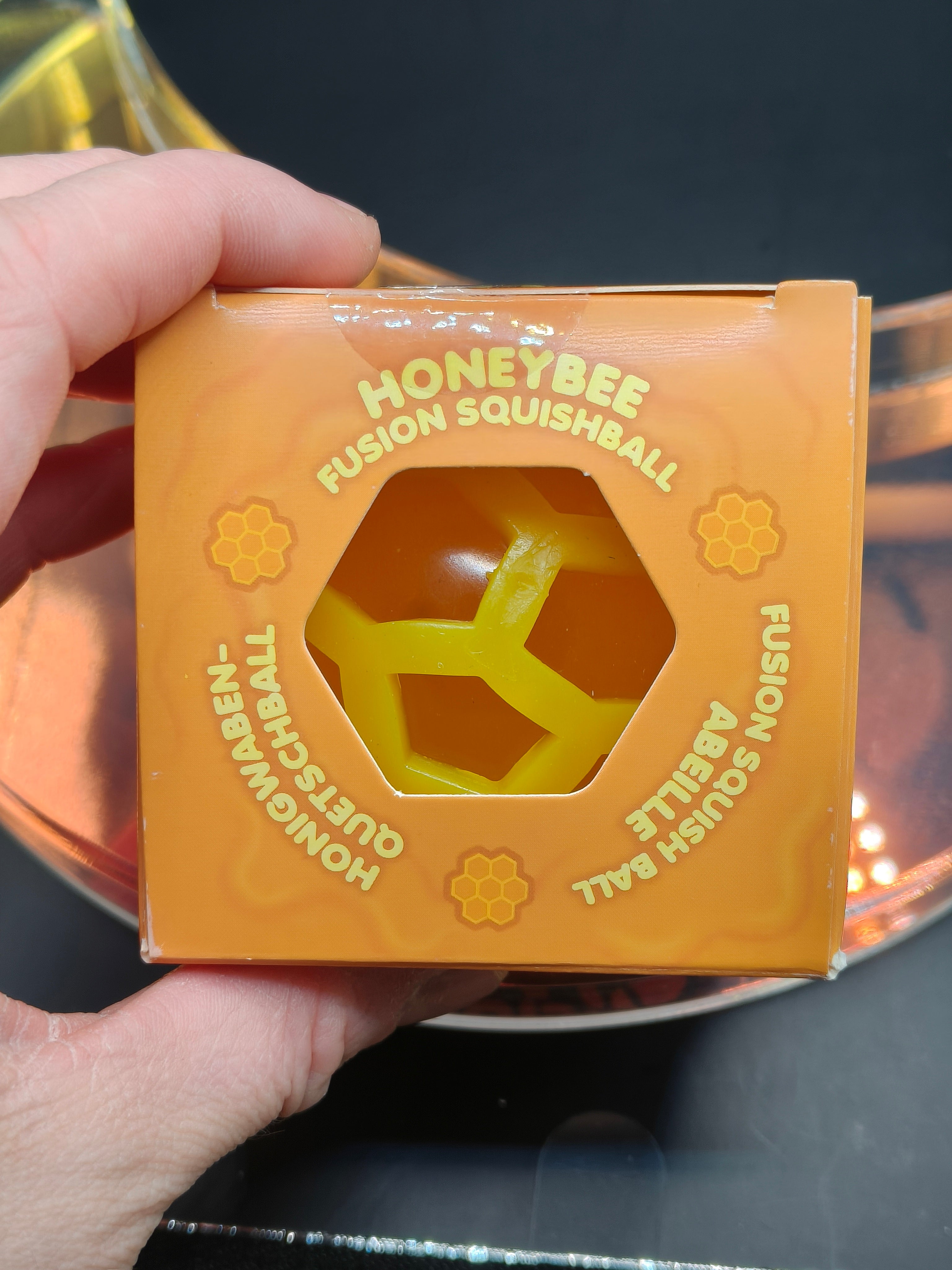 Honey Bee Squish Ball