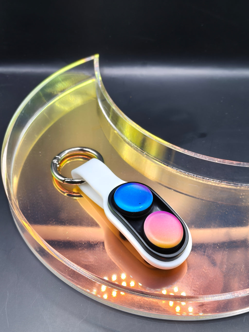 Magnetic Fidget Flip Keychain