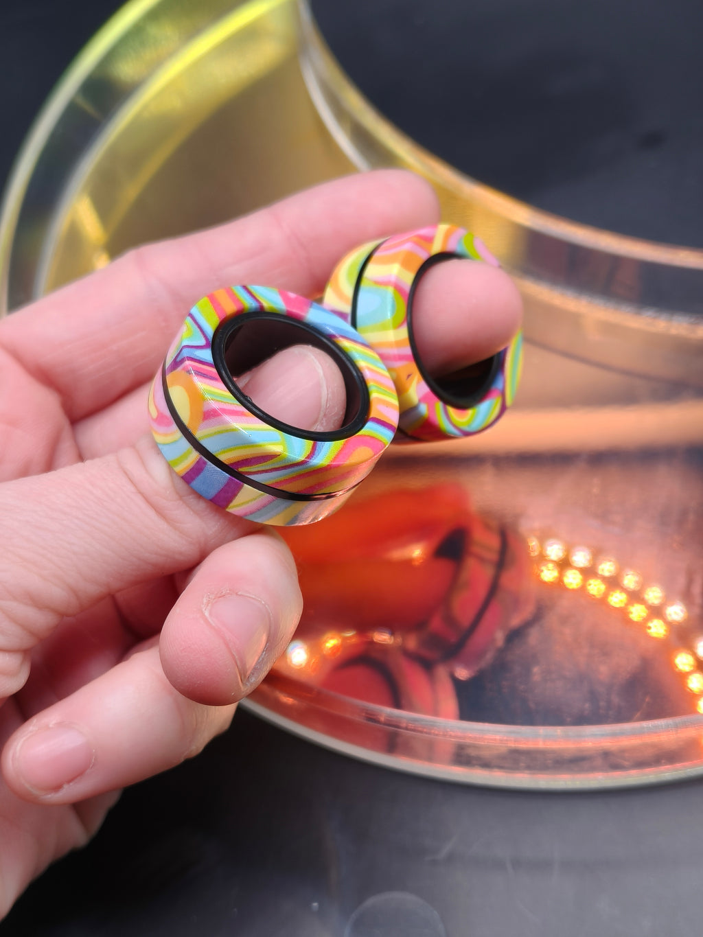 Magnetic Fidget Rings