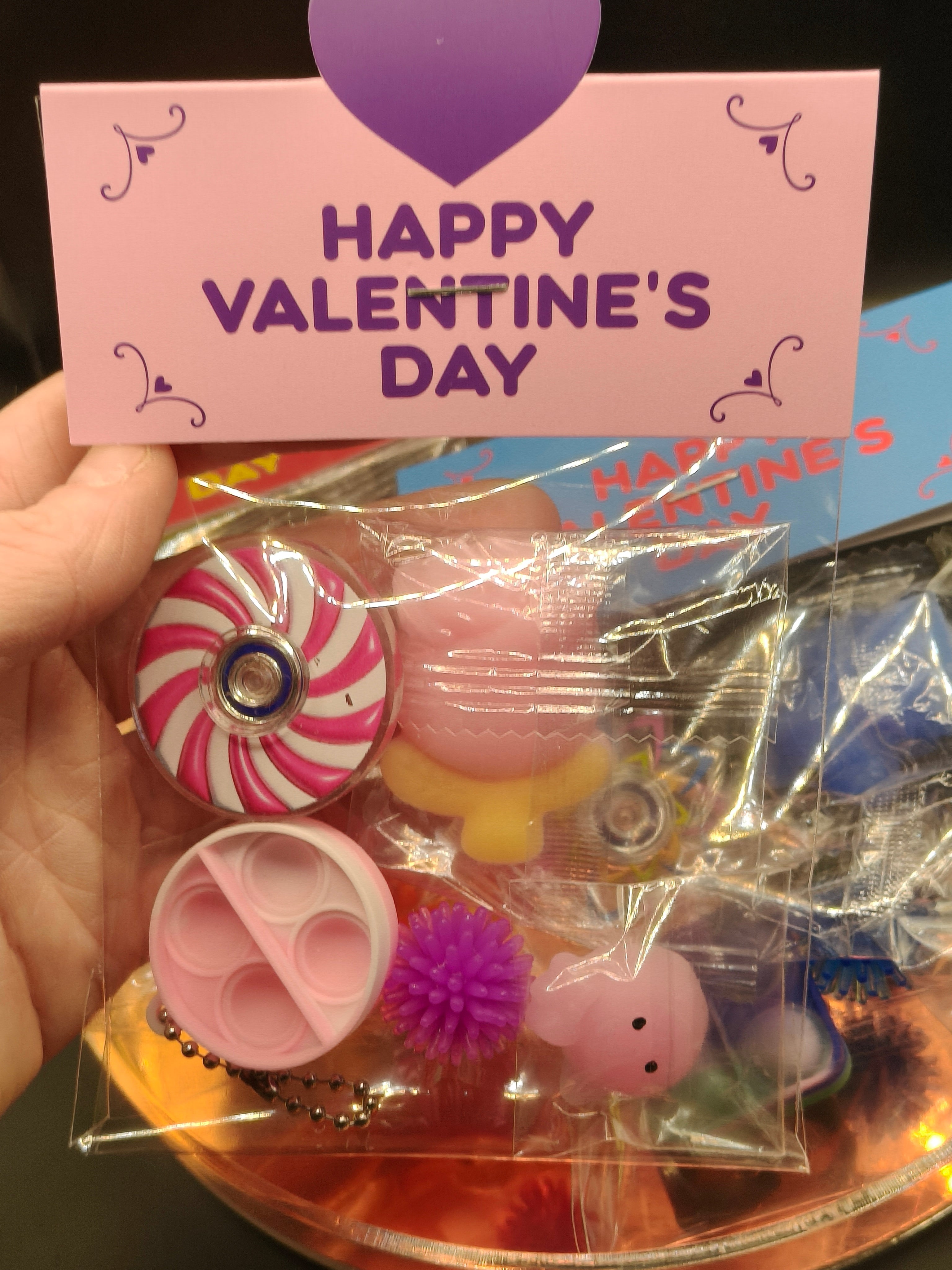 Pre-Filled Valentine's Mini Fidget Giftbag
