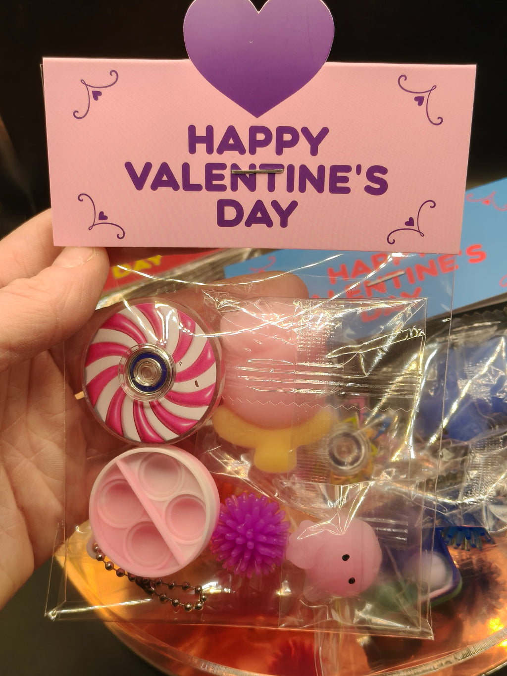Pre-Filled Valentine's Mini Fidget Giftbag