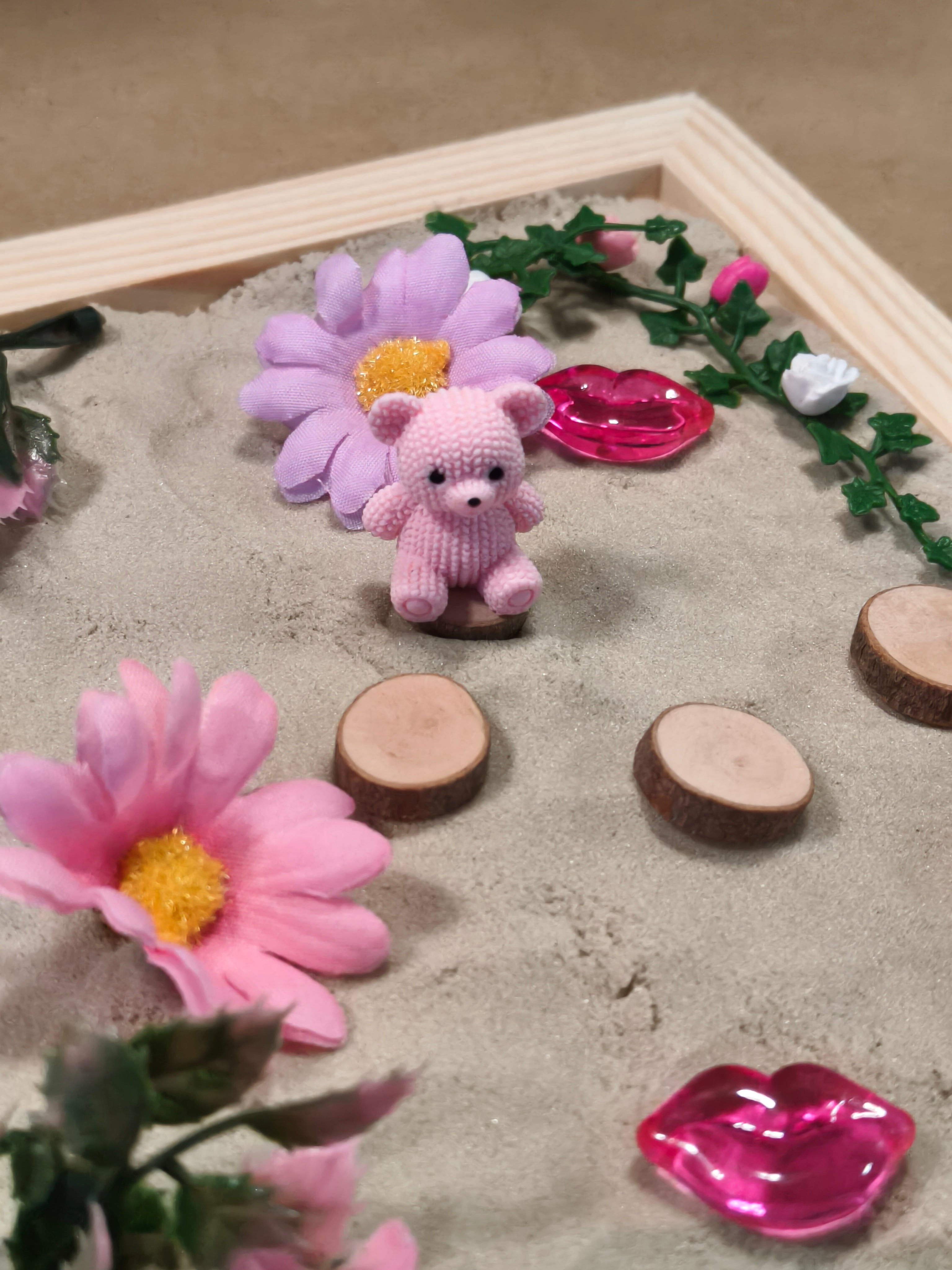 Mini Tuff Zen Set - Valentine's Bear