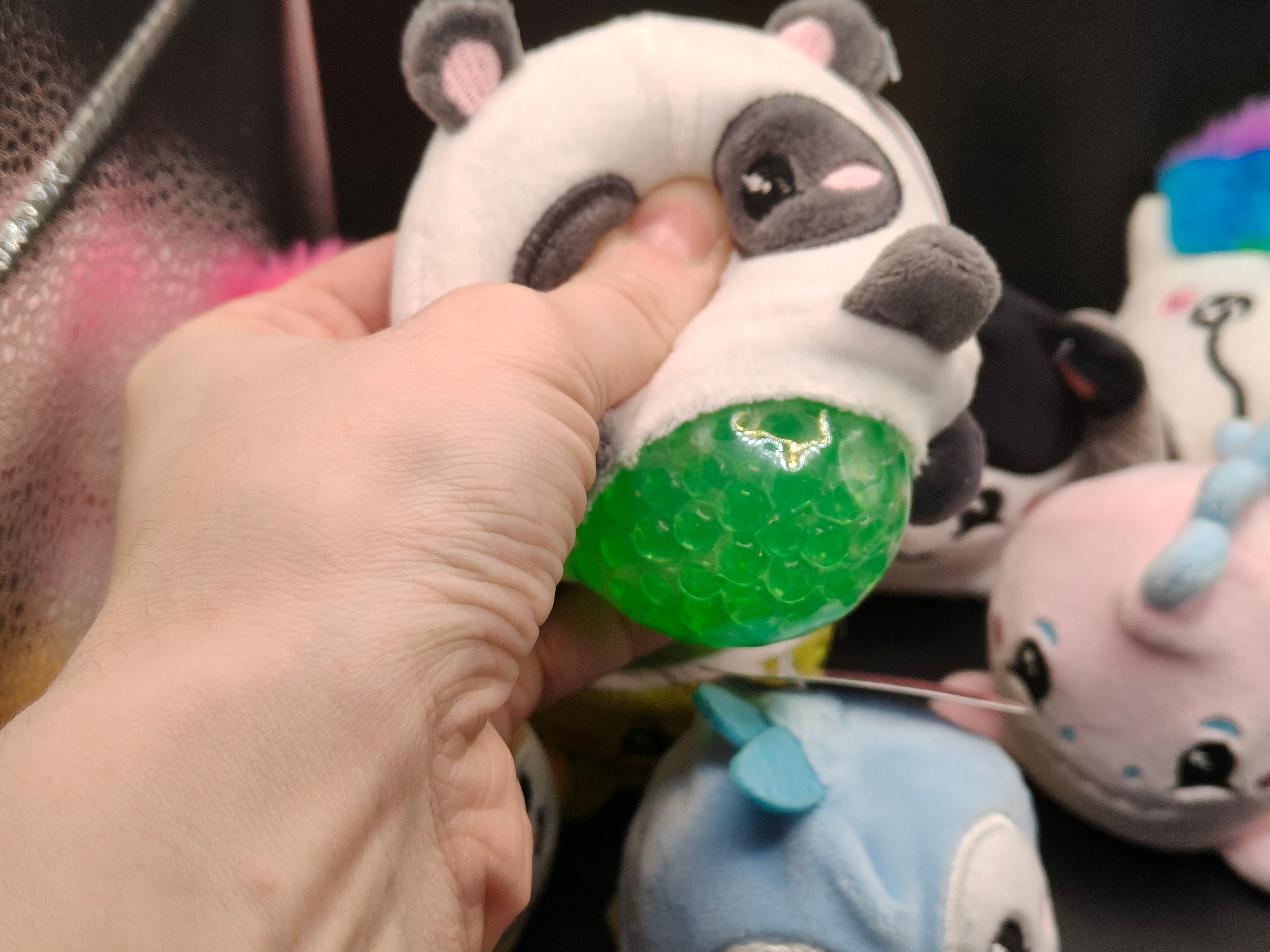 Squeezy Bean Ball Plush - Animals