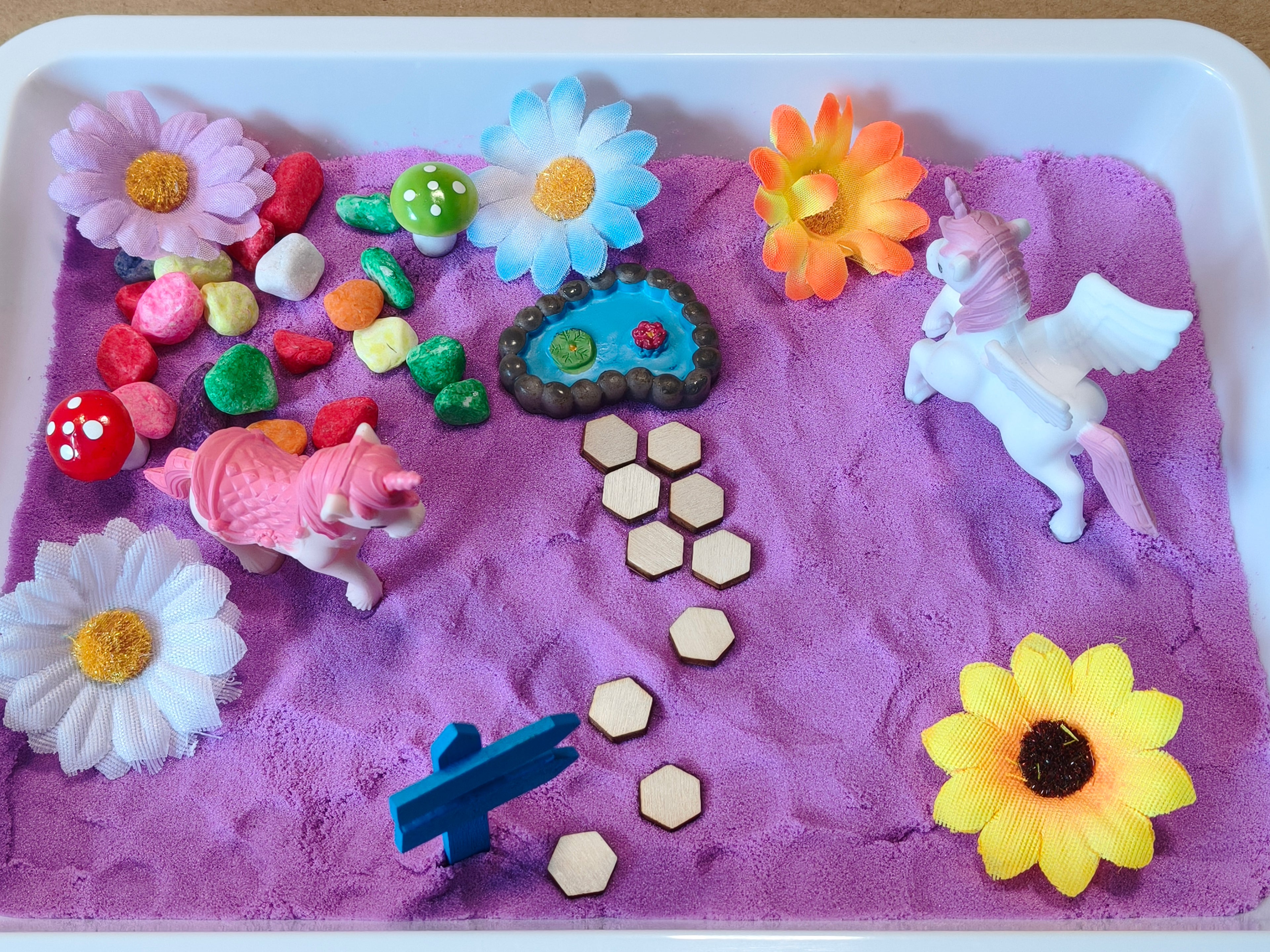 Mini Tuff Zen Set - Unicorn Garden