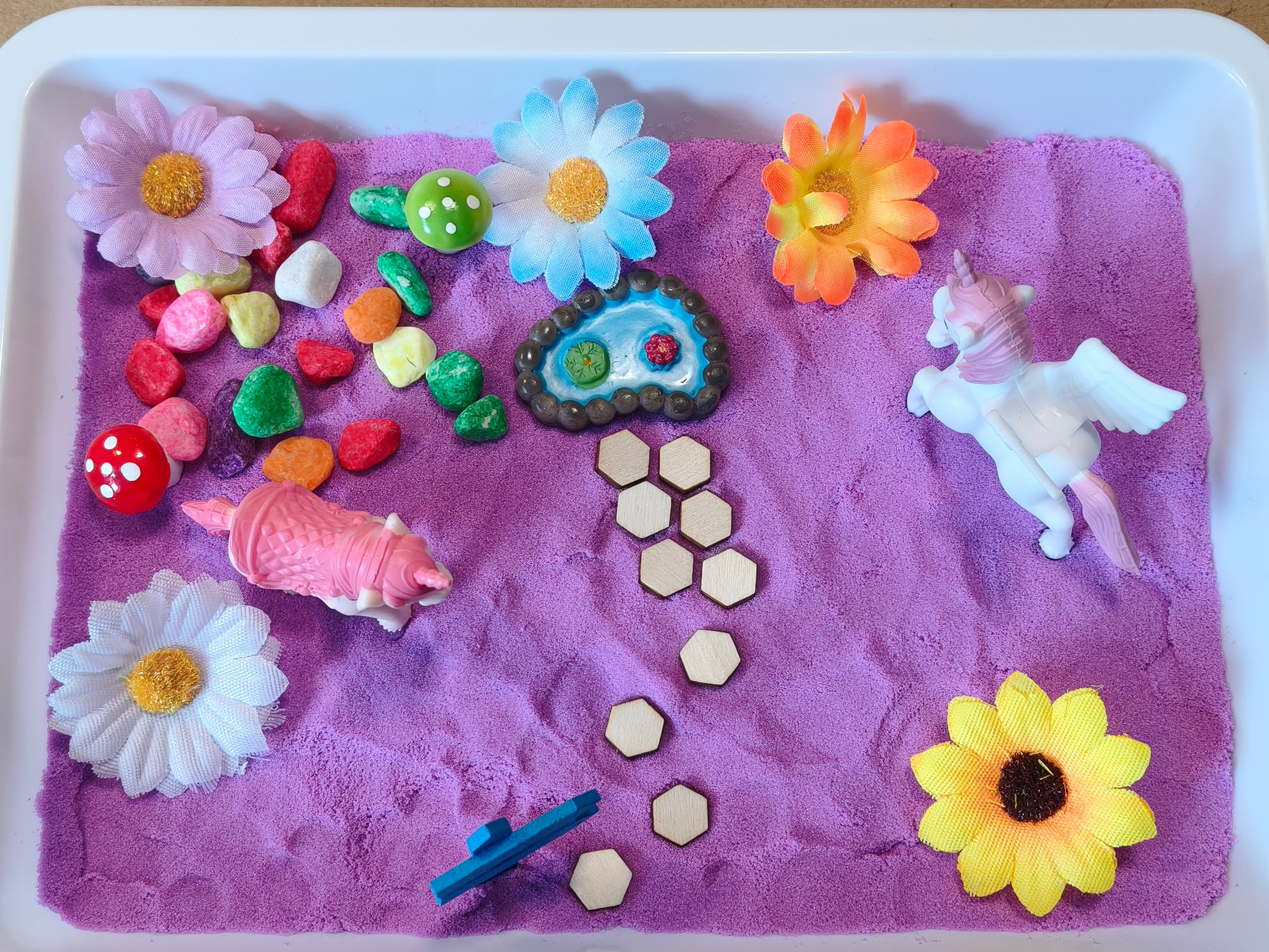 Mini Tuff Zen Set - Unicorn Garden