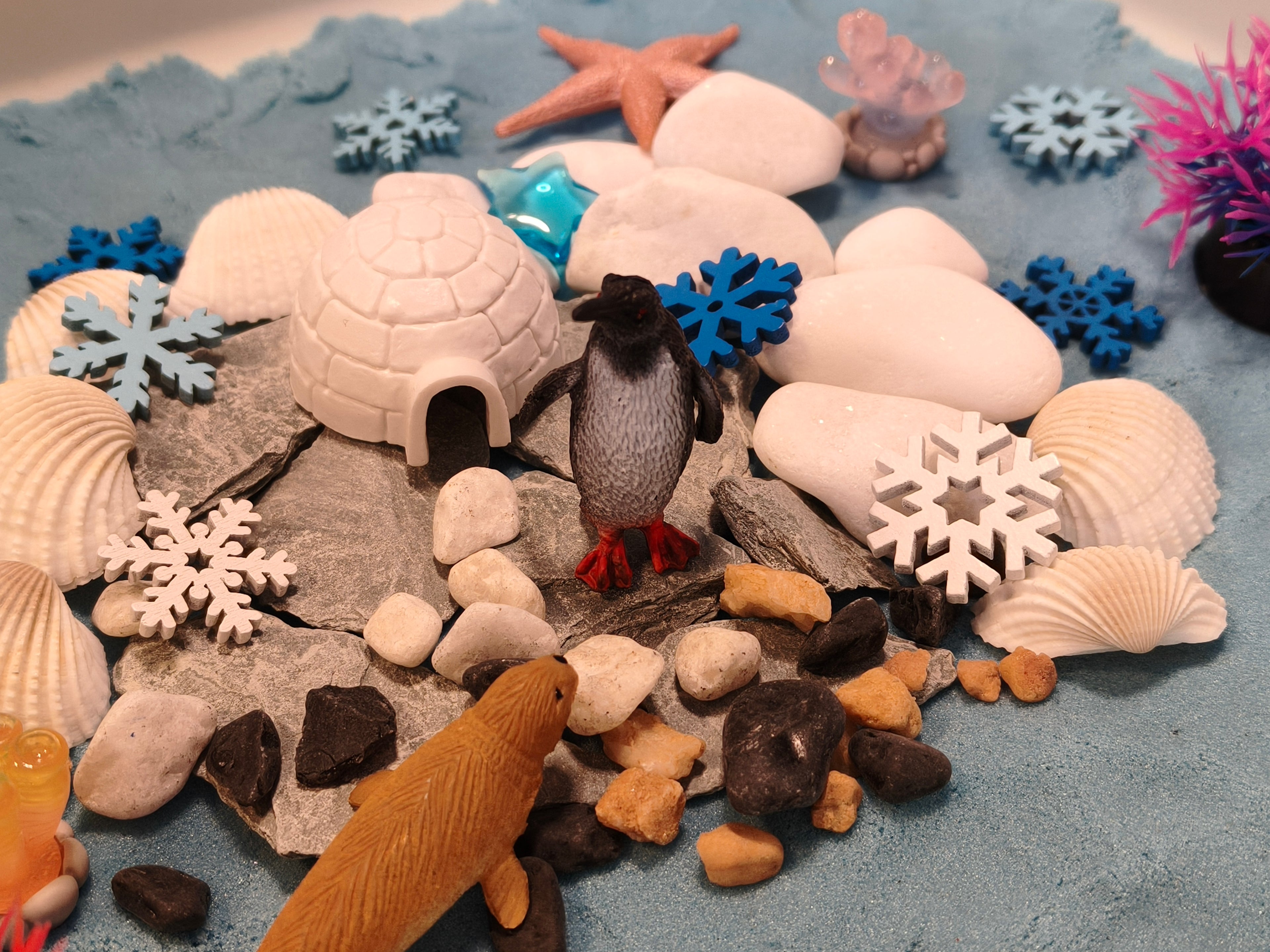 Tuff Tray Kit - Winter Ocean