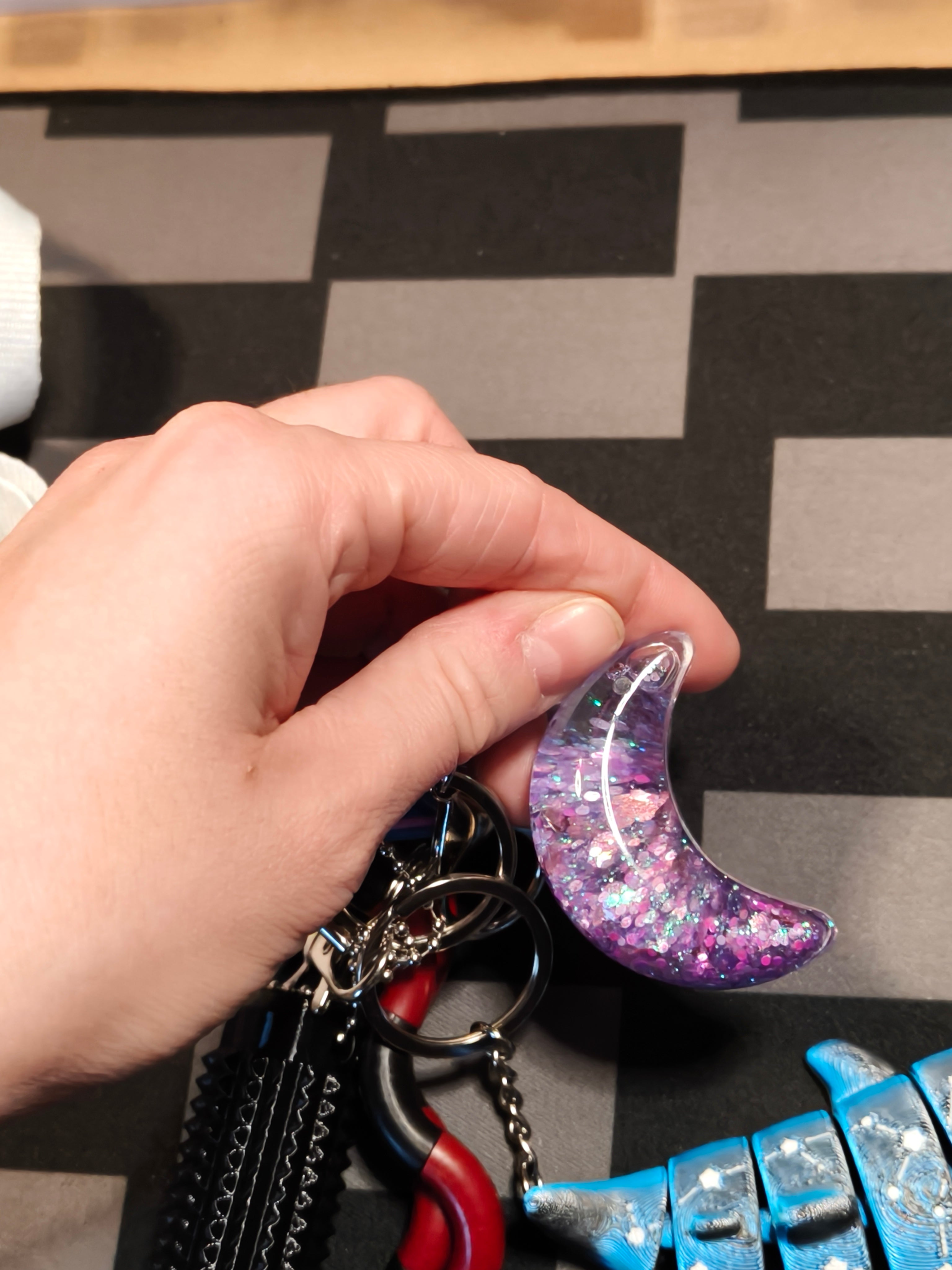 Fidget Lanyard or Wristlet - Galaxy