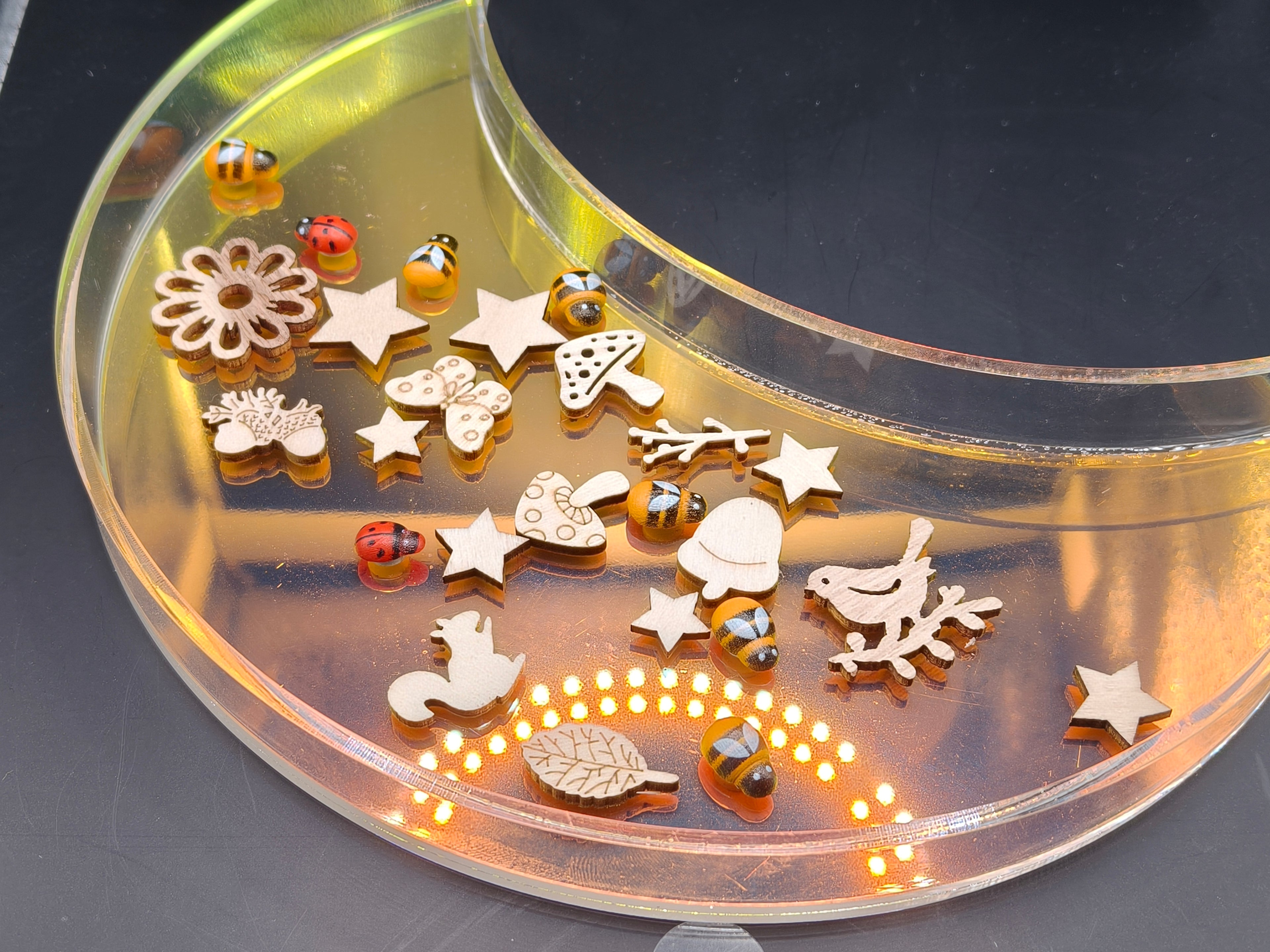 Wooden Confetti - Nature