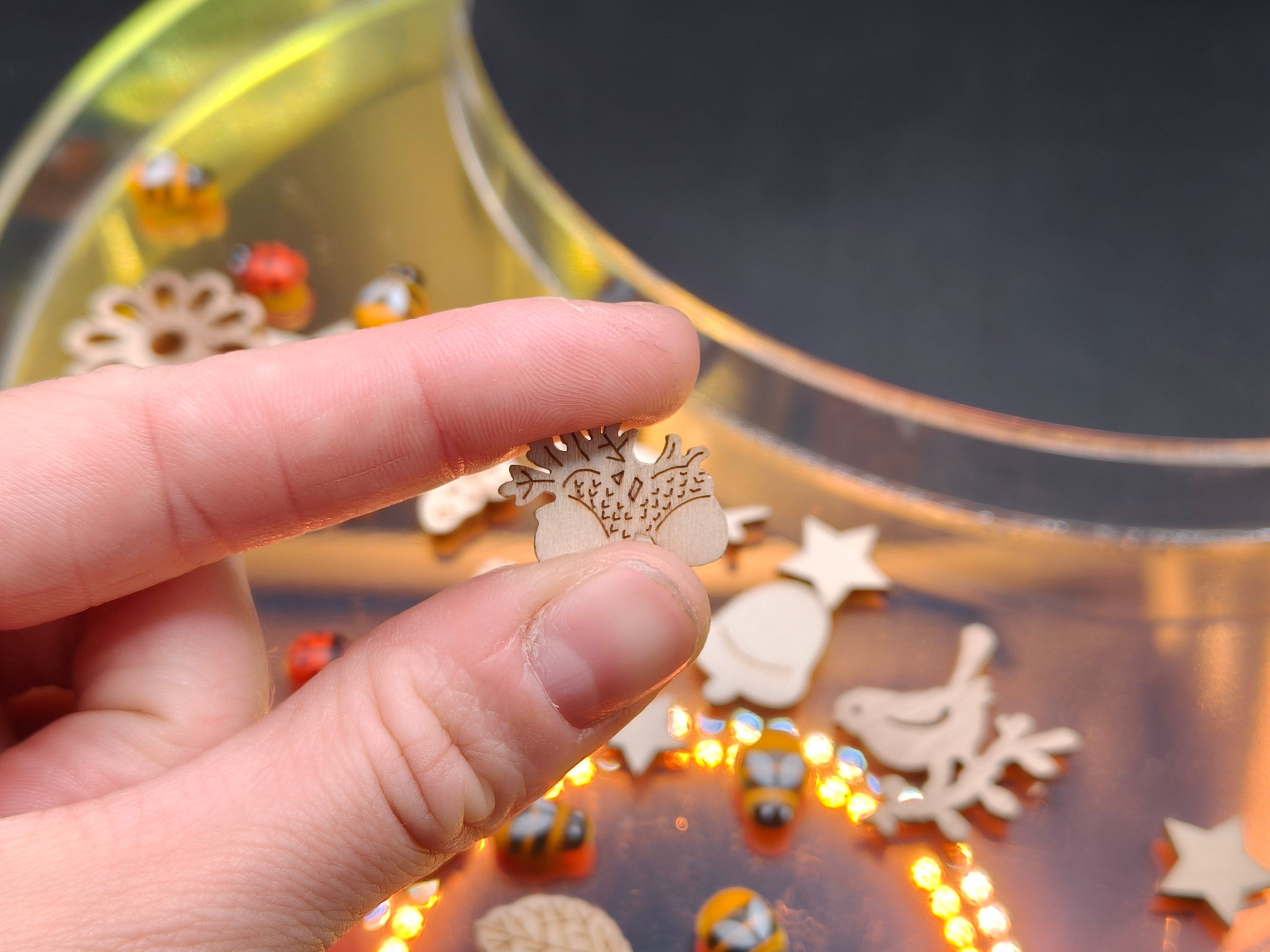 Wooden Confetti - Nature