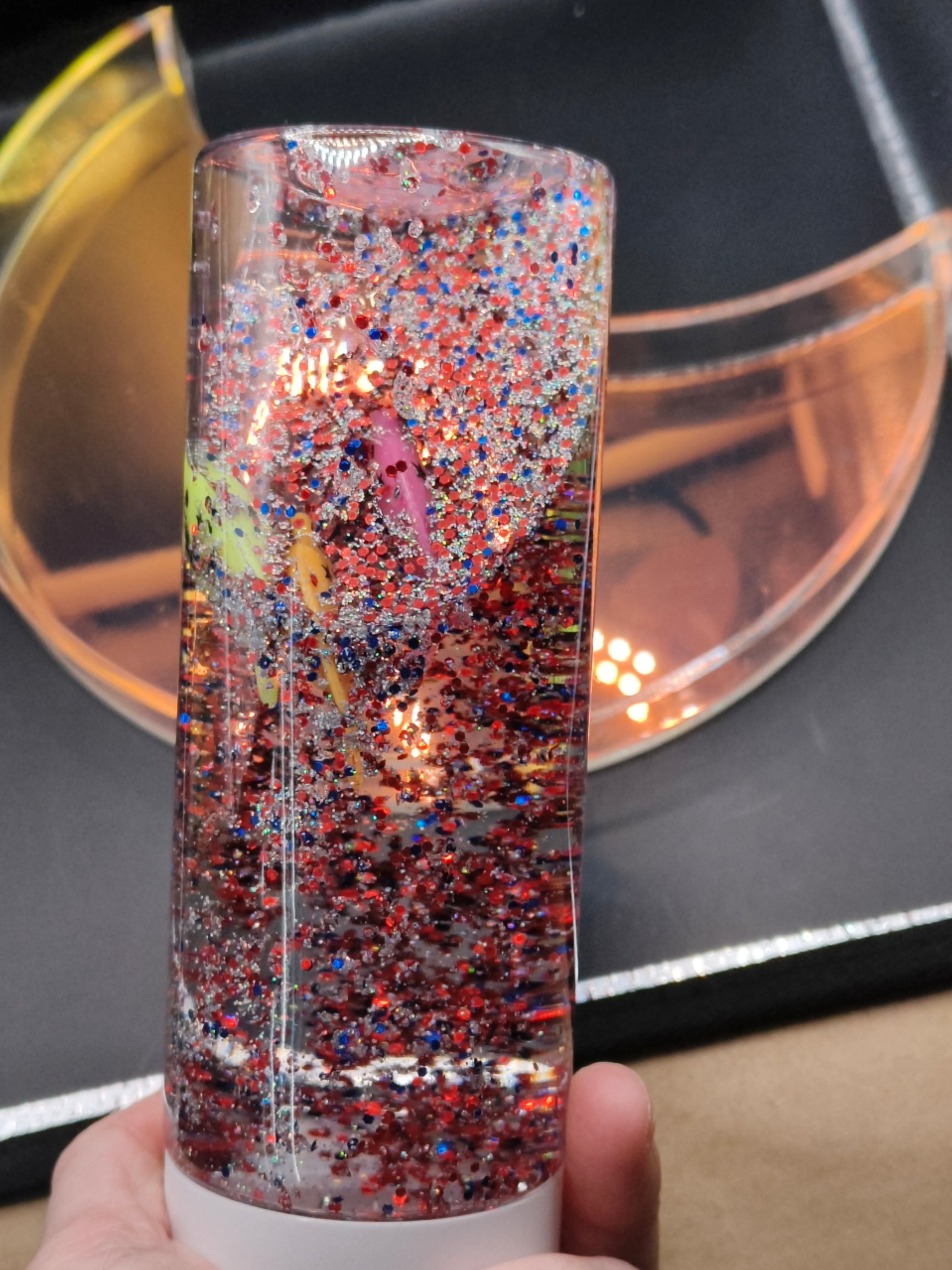 Sensory Shaker - Glittery Water